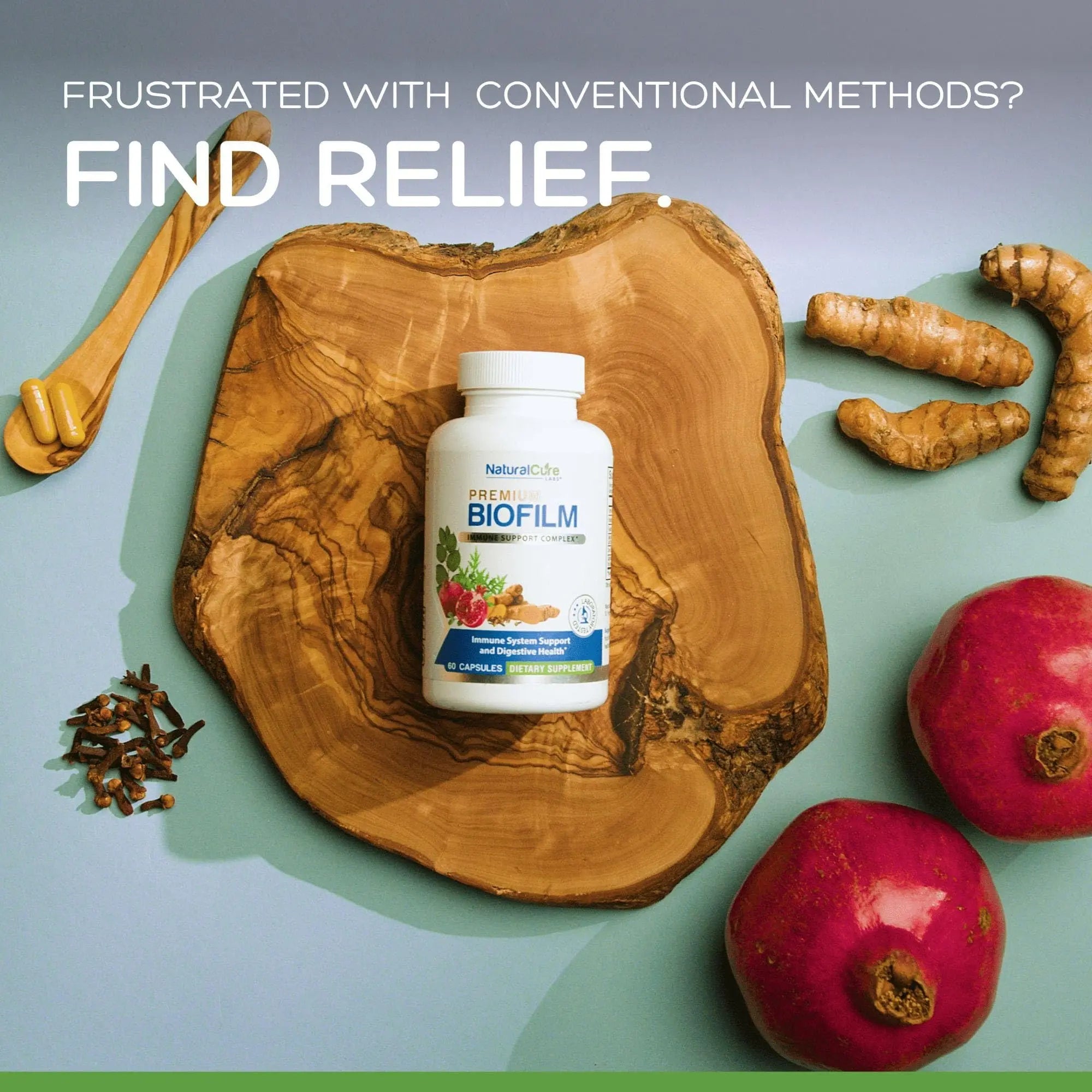 Natural Cure Labs Biofilm Complex – Premium Biofilm Formula Botanicals & Herbs | Biofilm Product for Digestion & Immune Support | Natural Cure Labs buy supplements canada