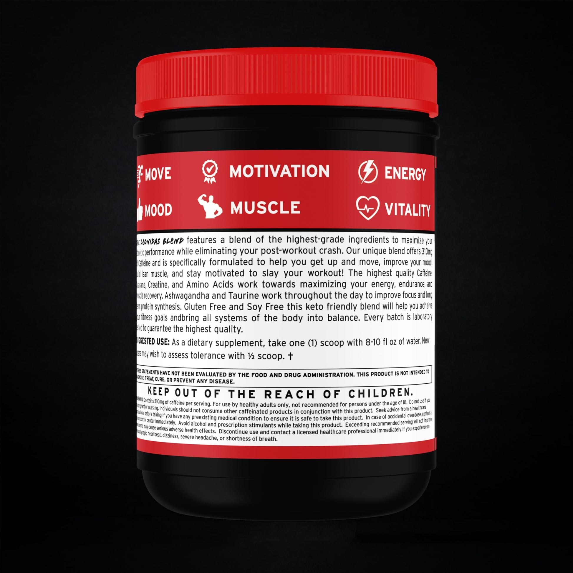 Spartan Fit Nutrition Pre-Workout Powder -Berry Flavor with Full Serving of Creatine +310mg Generic buy supplements canada
