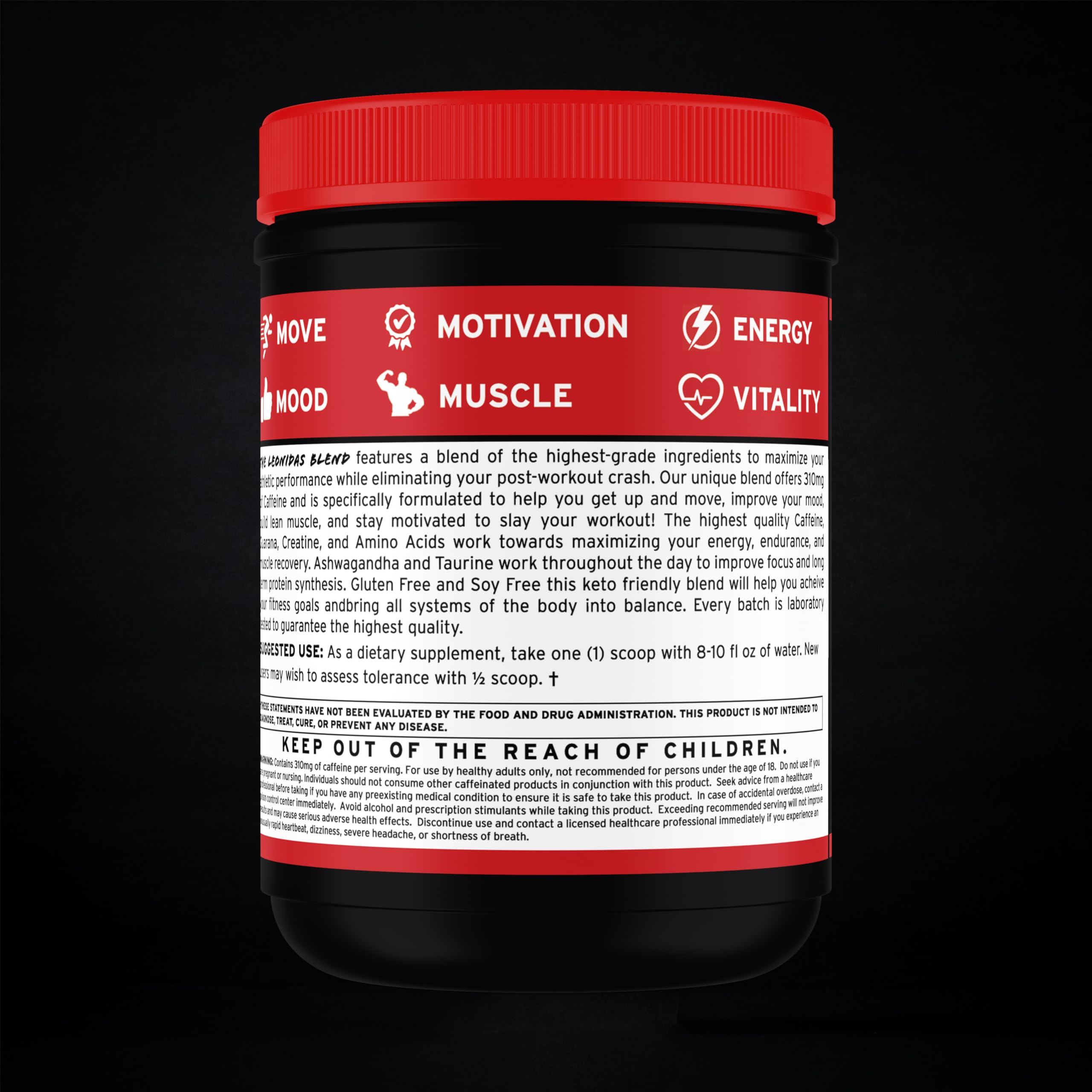 Spartan Fit Nutrition Pre-Workout Powder -Berry Flavor with Full Serving of Creatine +310mg Generic buy supplements canada