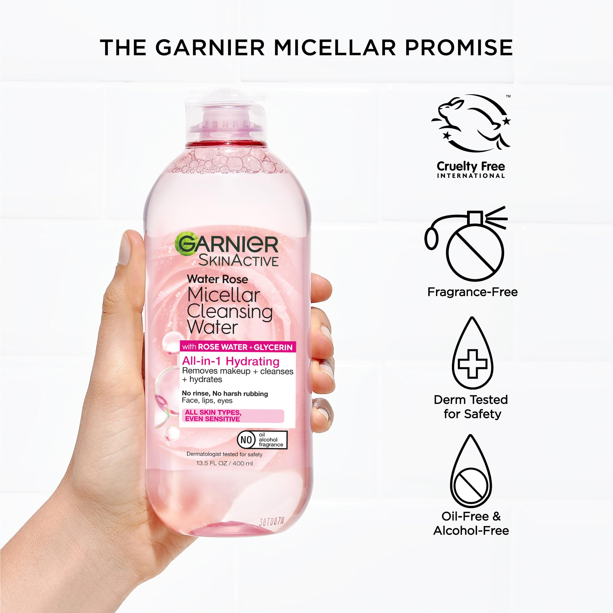 Garnier Micellar Water with Rose Water and Glycerin, Hydrating Facial Cleanser & Makeup Remover, For All Skin Types Garnier buy supplements canada