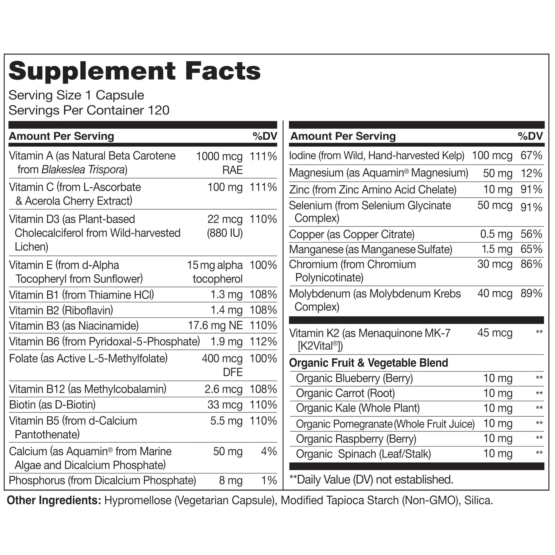 NATURELO One Daily Multivitamin for Men, 120 Vegetarian Capsules One Daily Multivitamin for Women NATURELO buy supplements canada