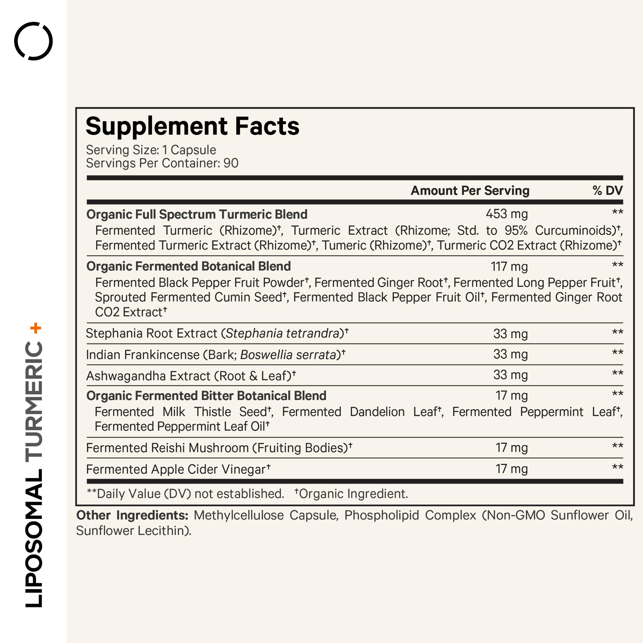 Codeage Organic Turmeric Supplement - 95% Curcumin Extract Pills - Liposomal Fermented Botanical Blend Black Pepper, Ashwagandha, Ginger, Stephania, Boswelia, Codeage buy supplements canada