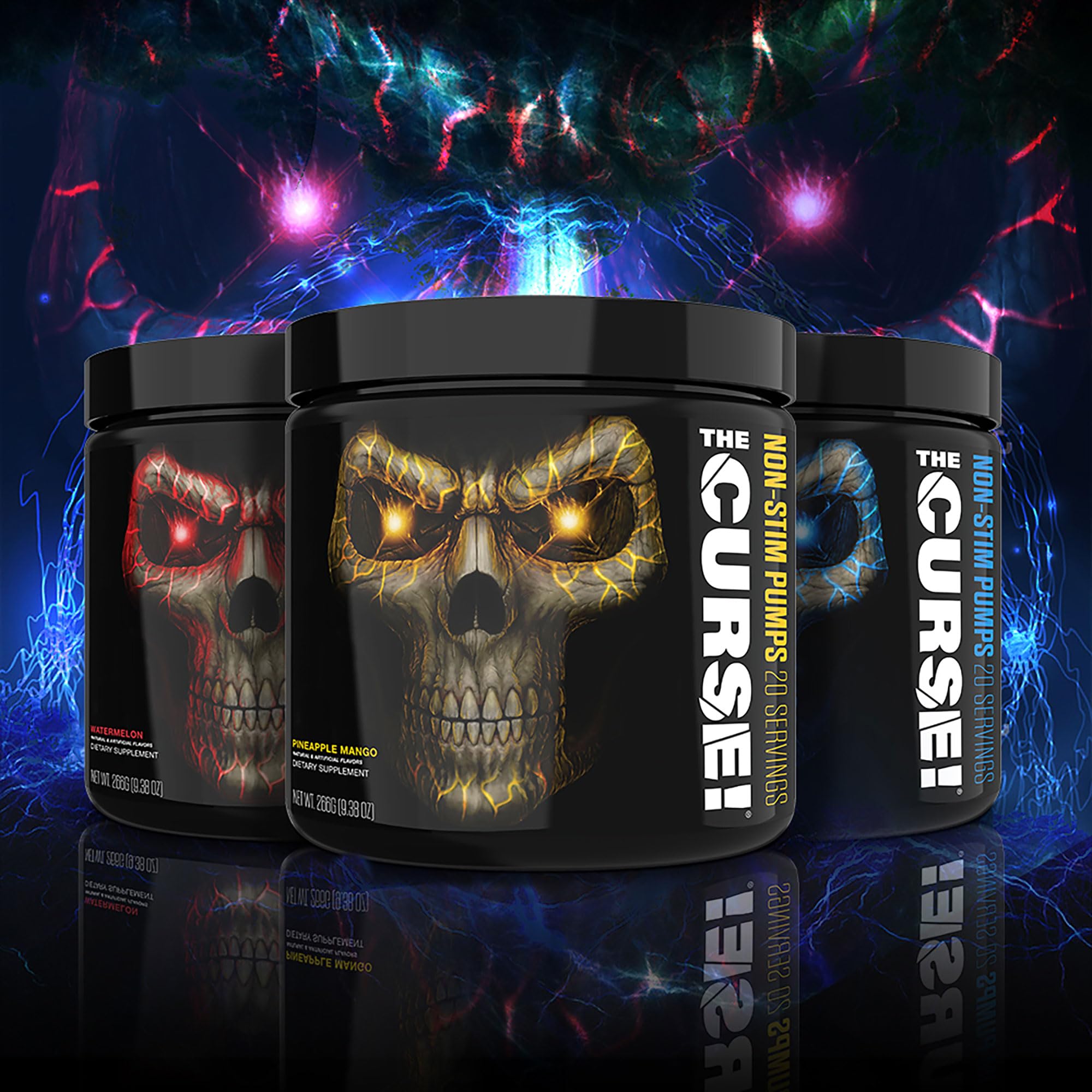 THE CURSE! JNX Sports Non-Stim Pumps Pre-Workout Supplement - Maximum Power THE CURSE! buy supplements canada