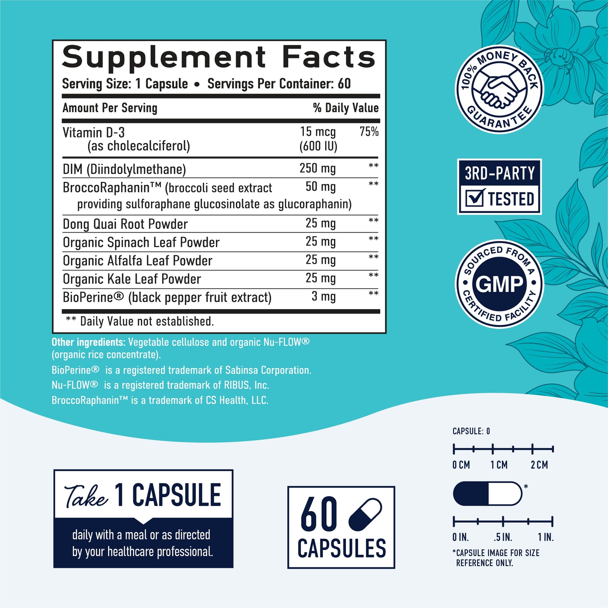 DIM Supplement 250 mg | Estrogen Balance for Women | Hormone Menopause Relief SMNutrition buy supplements canada