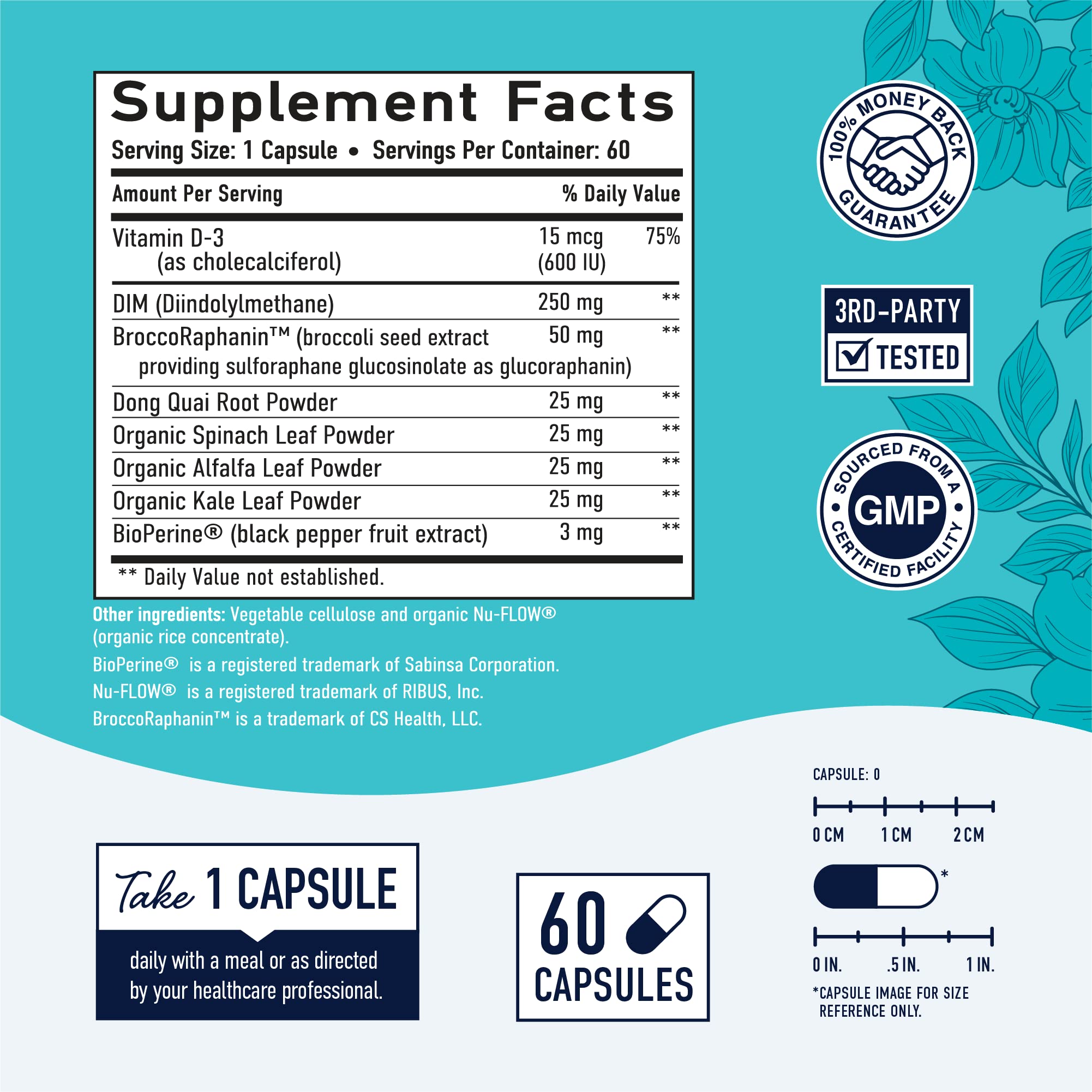 DIM Supplement 250 mg | Estrogen Balance for Women | Hormone Menopause Relief SMNutrition buy supplements canada