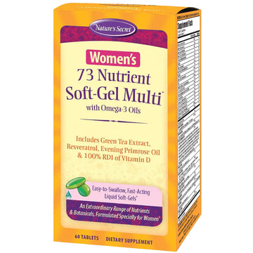Nature's Secret Women's 73 Nutrient Soft-Gel Multi Vitamin, 60-Count Nature's Secret buy supplements canada