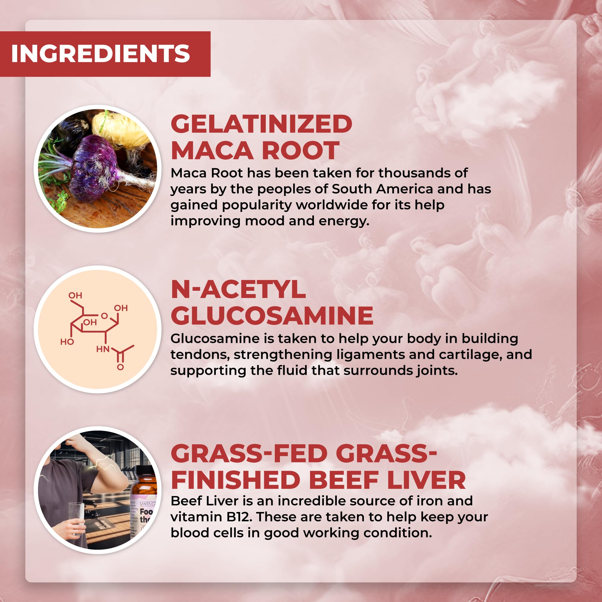 Santa Cruz Paleo, Food of the Gods Grass Fed Beef Organ Supplement for Men and Women, with Collagen, Maca Root, Colostrum, Bone Broth, Iron, Vitamin B12, Gluten Free, Keto Friendly, 30 Servings Santa Cruz Paleo buy supplements canada
