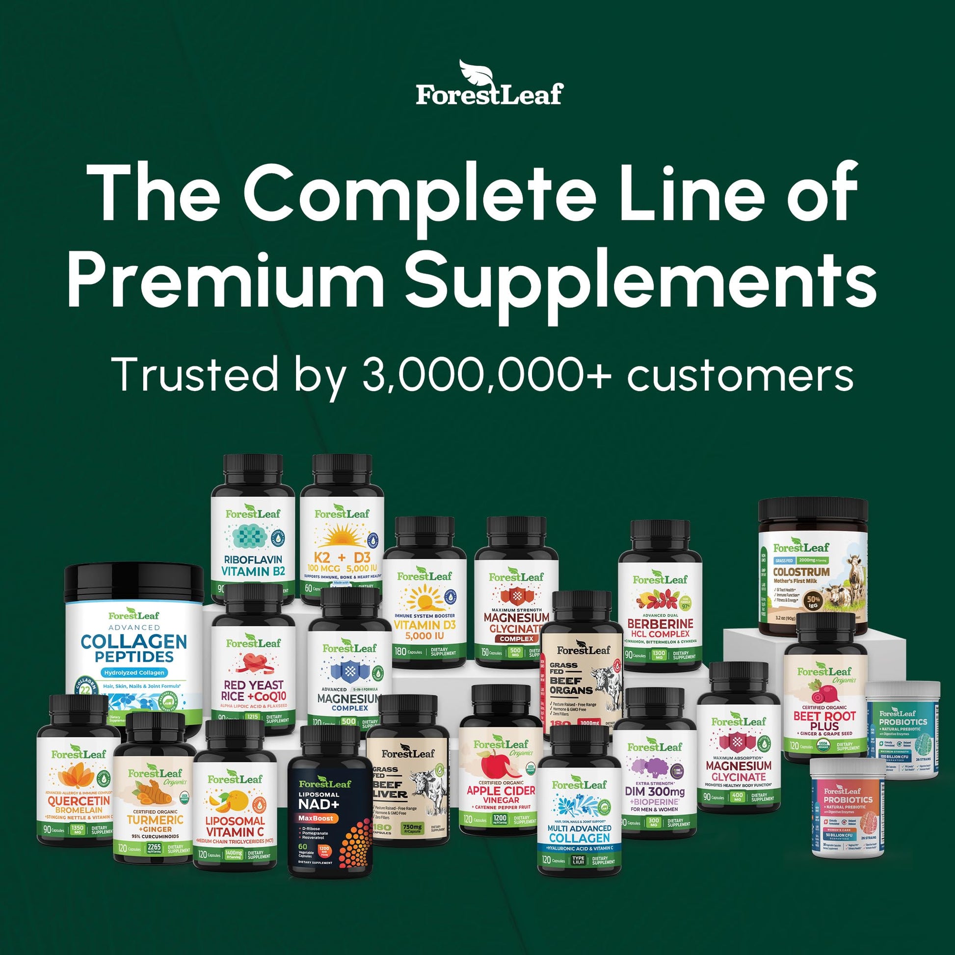 ForestLeaf Berberine Supplement - 1300mg per Serving - Ultra High Potency Berberine HCl with Ceylon Cinnamon, Bitter Melon & Gymnema ForestLeaf buy supplements canada