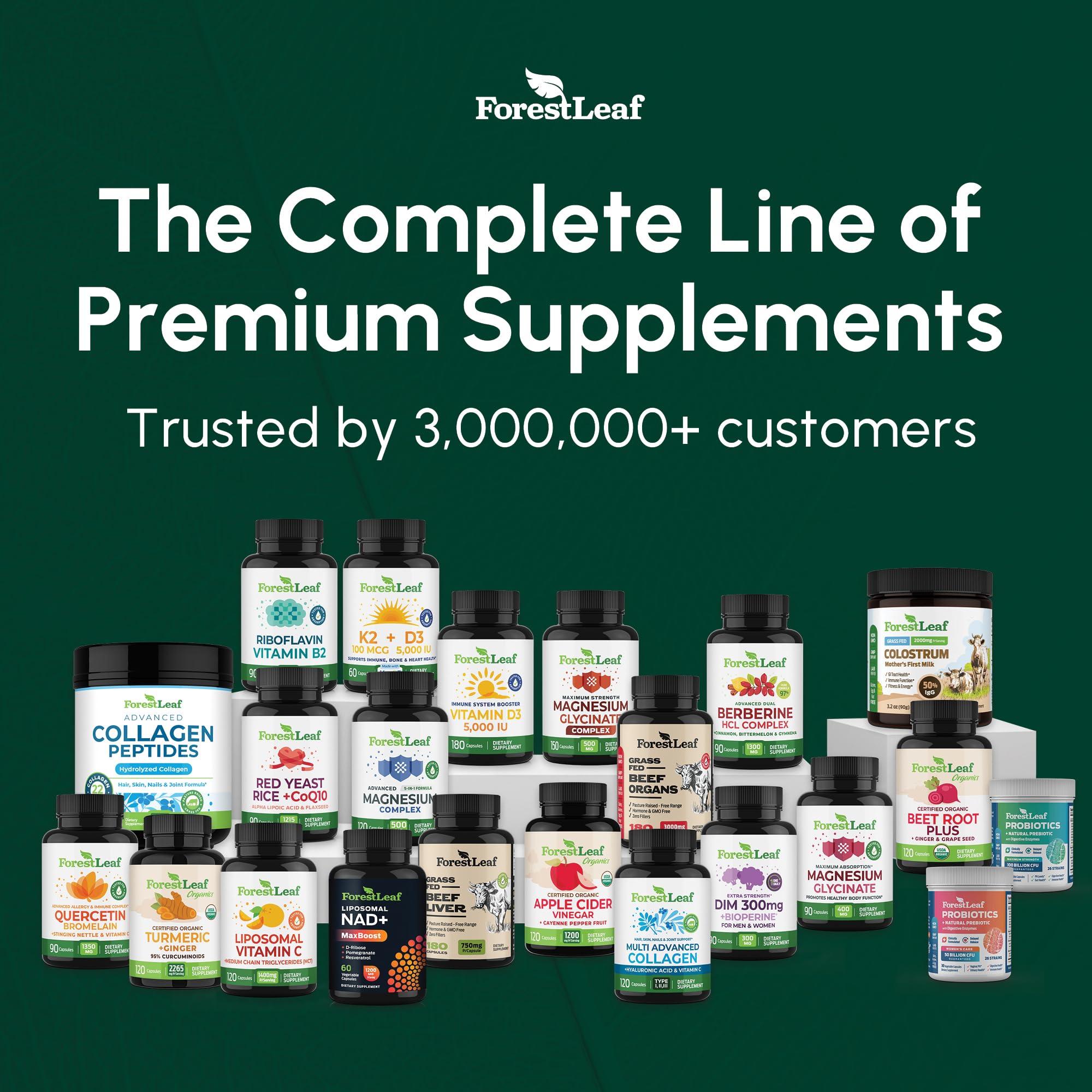 ForestLeaf Berberine Supplement - 1300mg per Serving - Ultra High Potency Berberine HCl with Ceylon Cinnamon, Bitter Melon & Gymnema ForestLeaf buy supplements canada