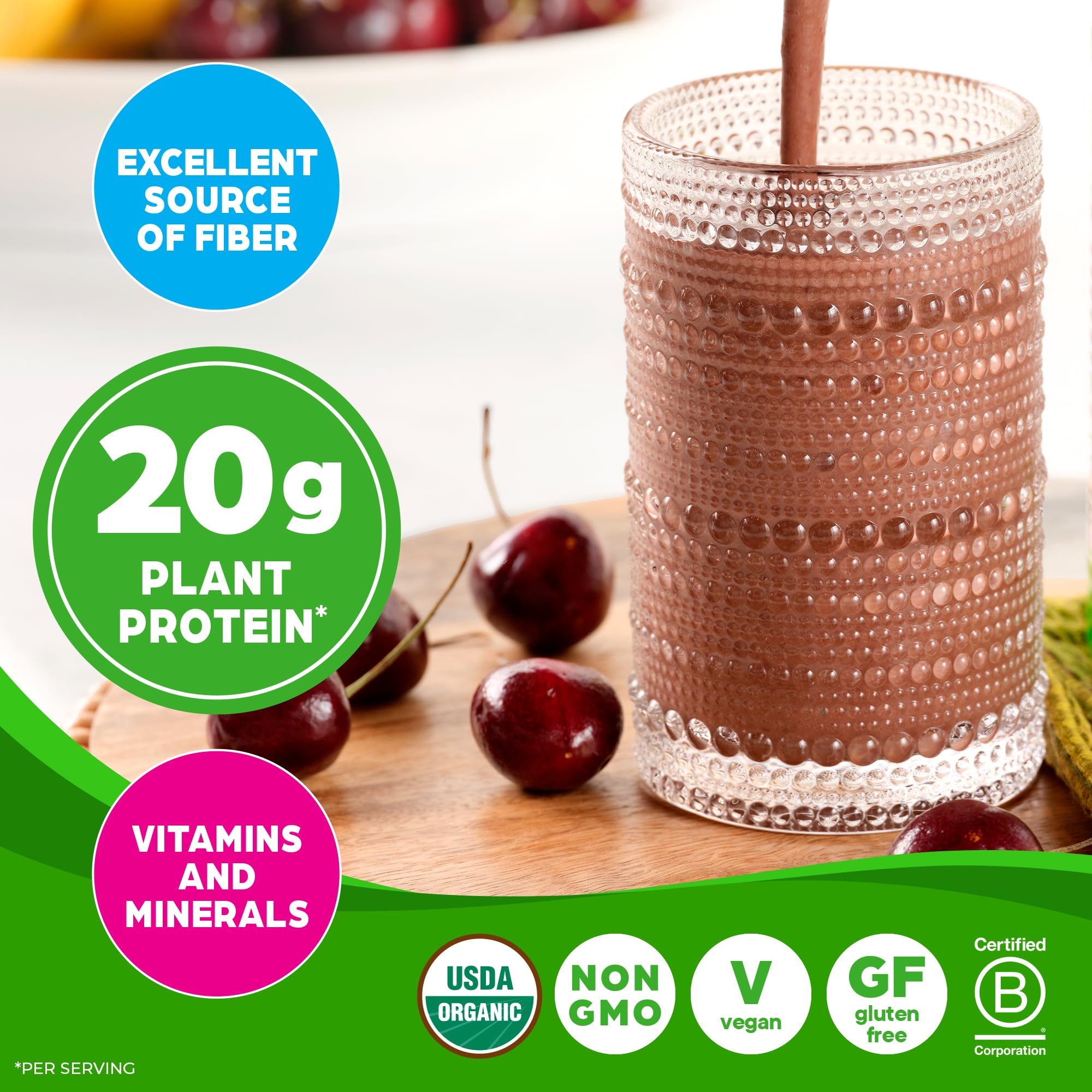 Orgain Organic Vegan Meal Replacement Protein Powder, Creamy Chocolate Fudge - 20g Plant Based Protein, Gluten Free, Dairy Free, Lactose Free, Soy Free, No Sugar Added, Orgain buy supplements canada