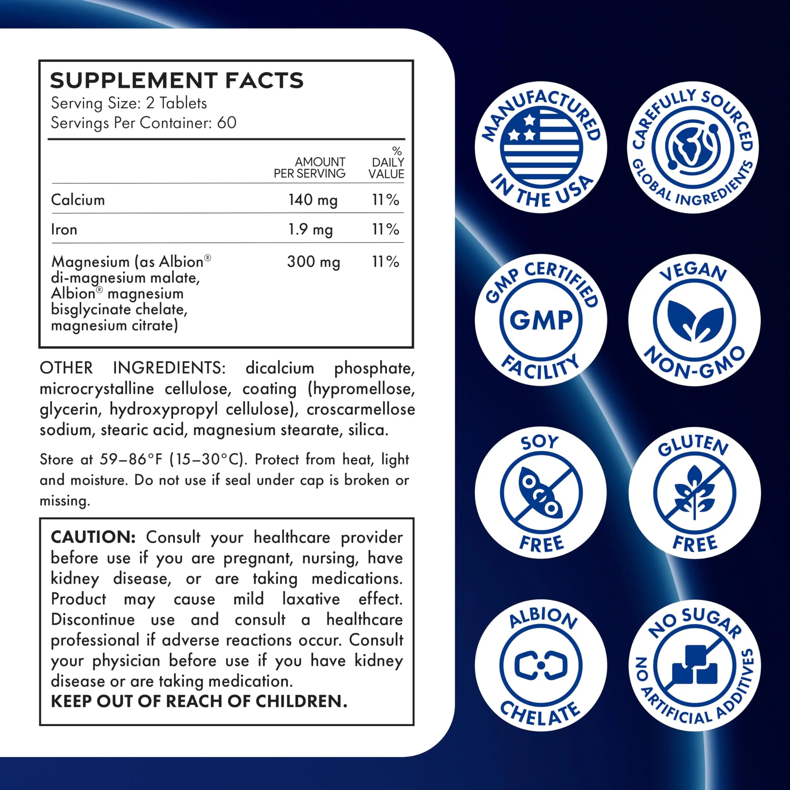 ILIVA Magnesium Glycinate 400mg -Triple Magnesium Complex (Glycinate+Malate+Citrate) - Chelated High Absorption Tablets for Sleep Support, Muscle Recovery, Bone Health, Energy&Calm - Vegan,120 Count ILIVA buy supplements canada