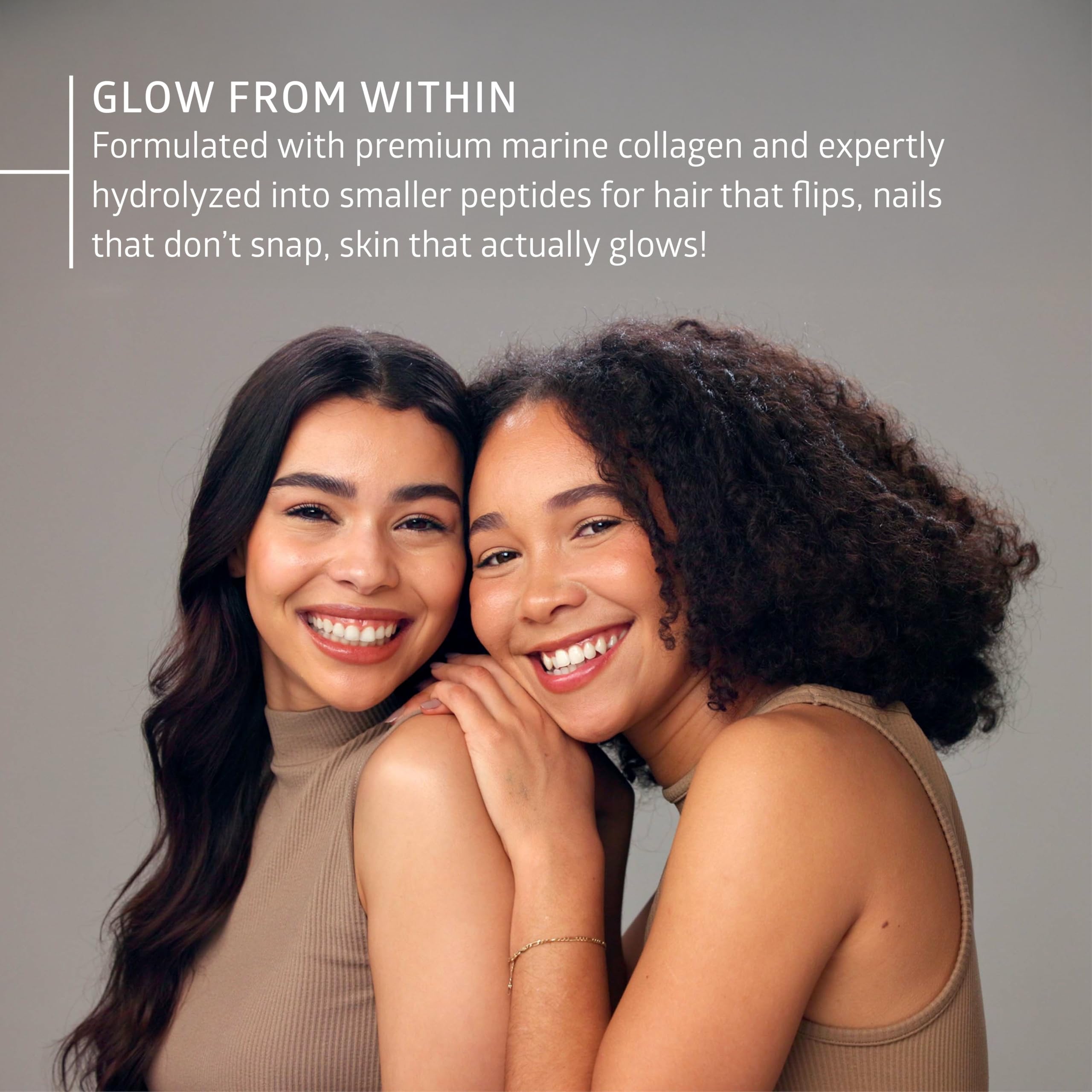 Hydrolyzed Marine Collagen with Hyaluronic Acid, Vitamin C, Theaflavin and Copper, Collagen Supplement for Women and Men for Radiant Skin, Hair & Nails, Number One Nutrition buy supplements canada