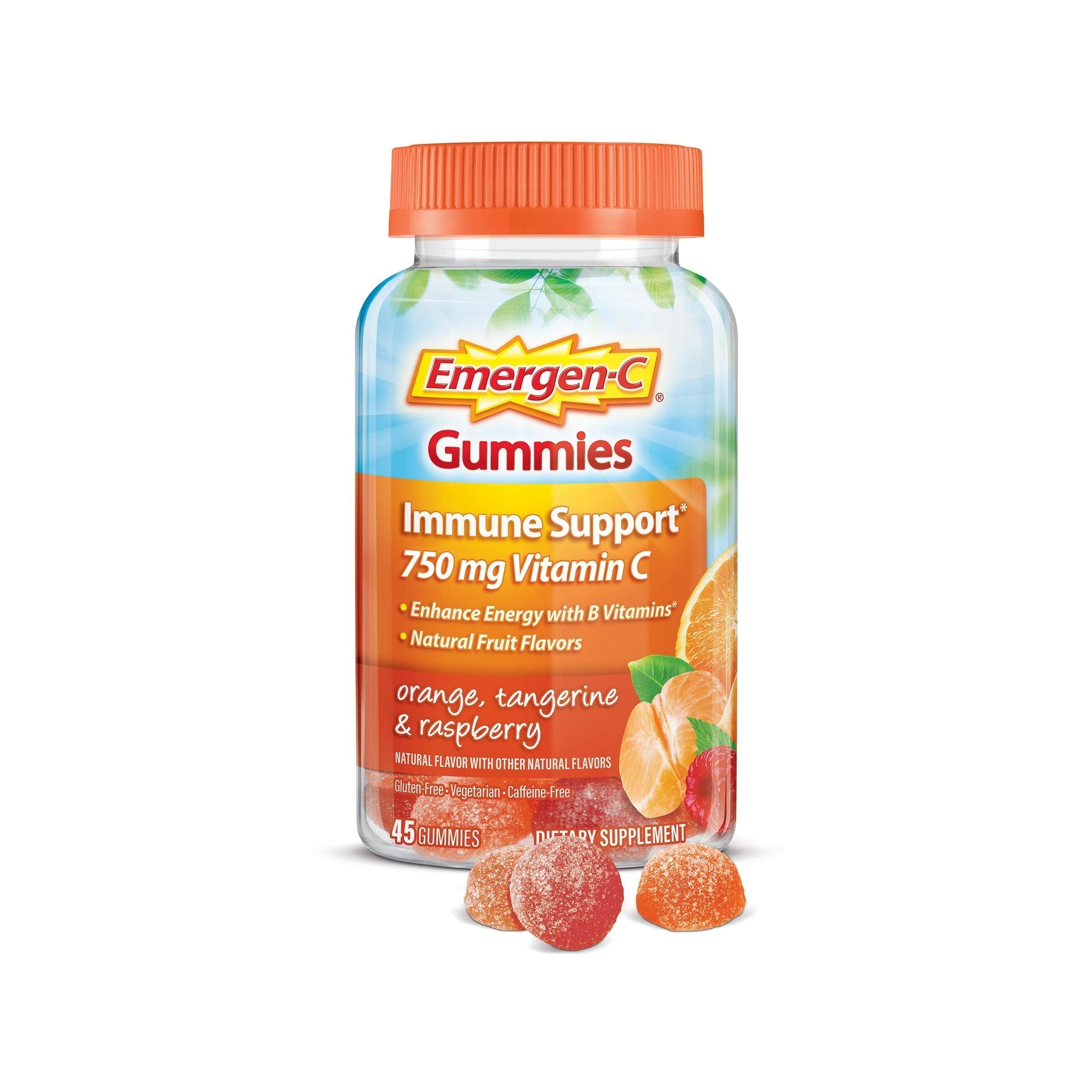 Emergen-C 750mg Vitamin C Gummies for Adults, Immunity Gummies with B Vitamins Emergen-C buy supplements canada