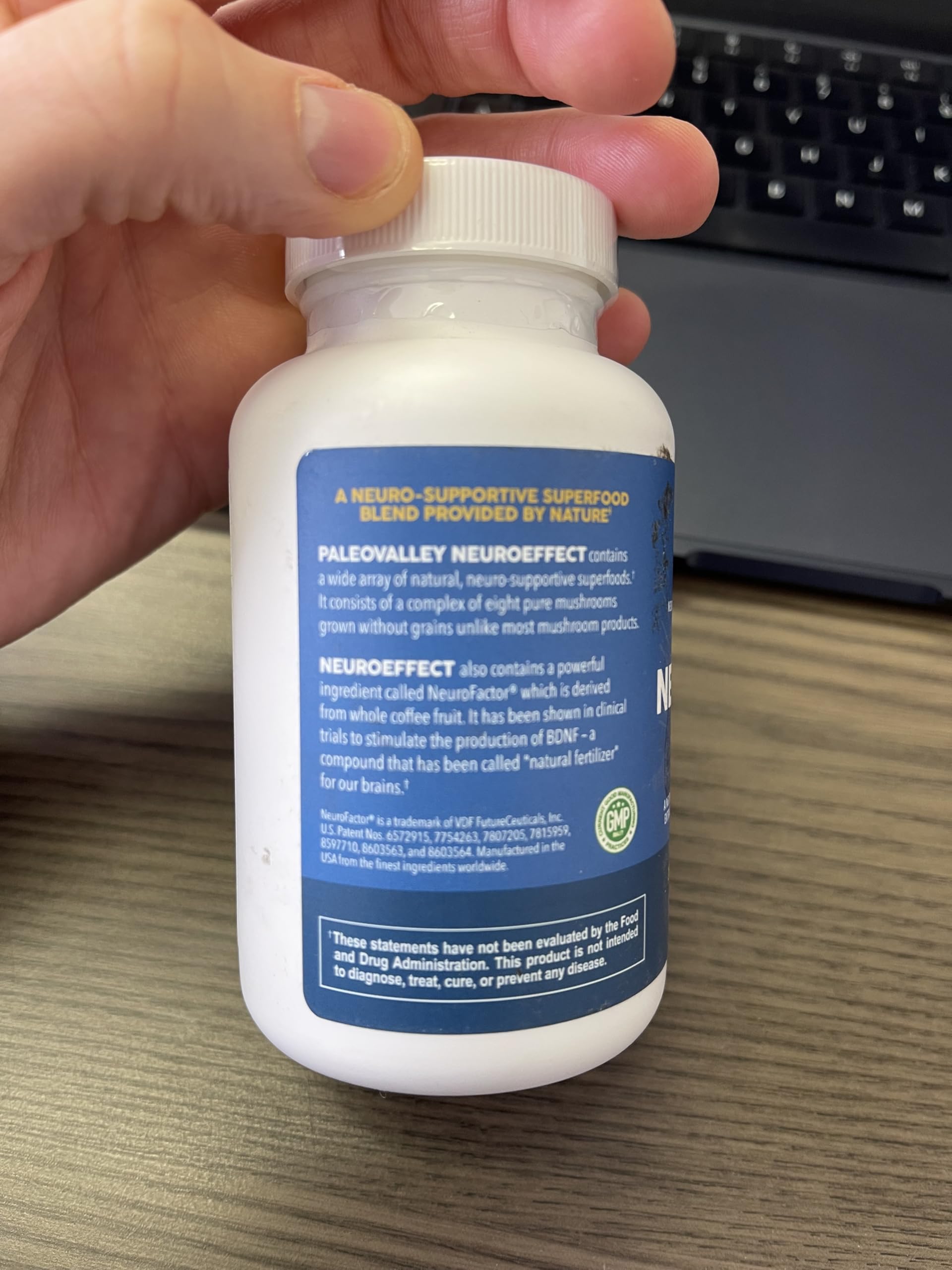 Paleovalley NeuroEffect - Neuro Mushroom Coffee Nutritional Supplement for Focus, Memory, and Energy Support - 28-Day Supply - 8 Full Spectrum Mushroom and Whole Coffee Fruit Extracts Paleovalley buy supplements canada