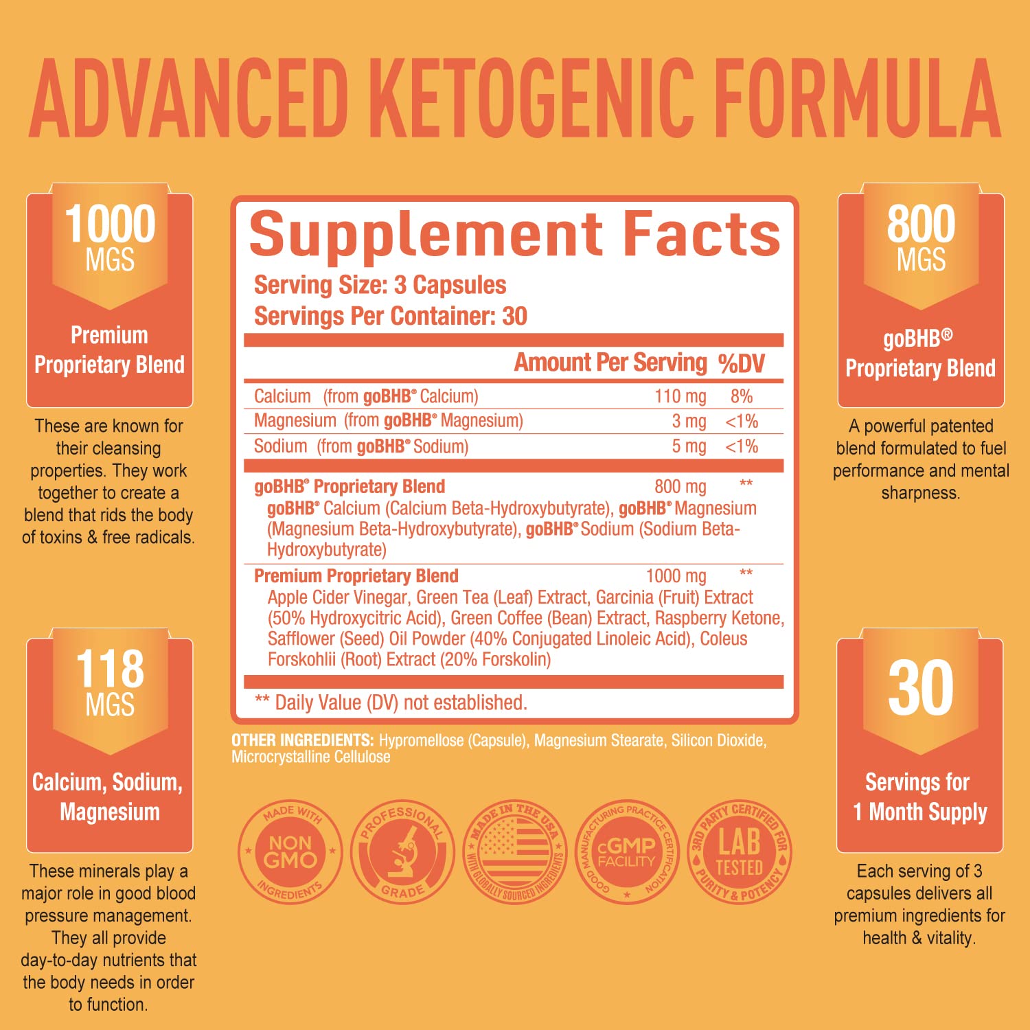 Purely Optimal Premium Keto+Apple Cider Vinegar Pills - Promote Ketosis, Boost Energy Purely Optimal buy supplements canada