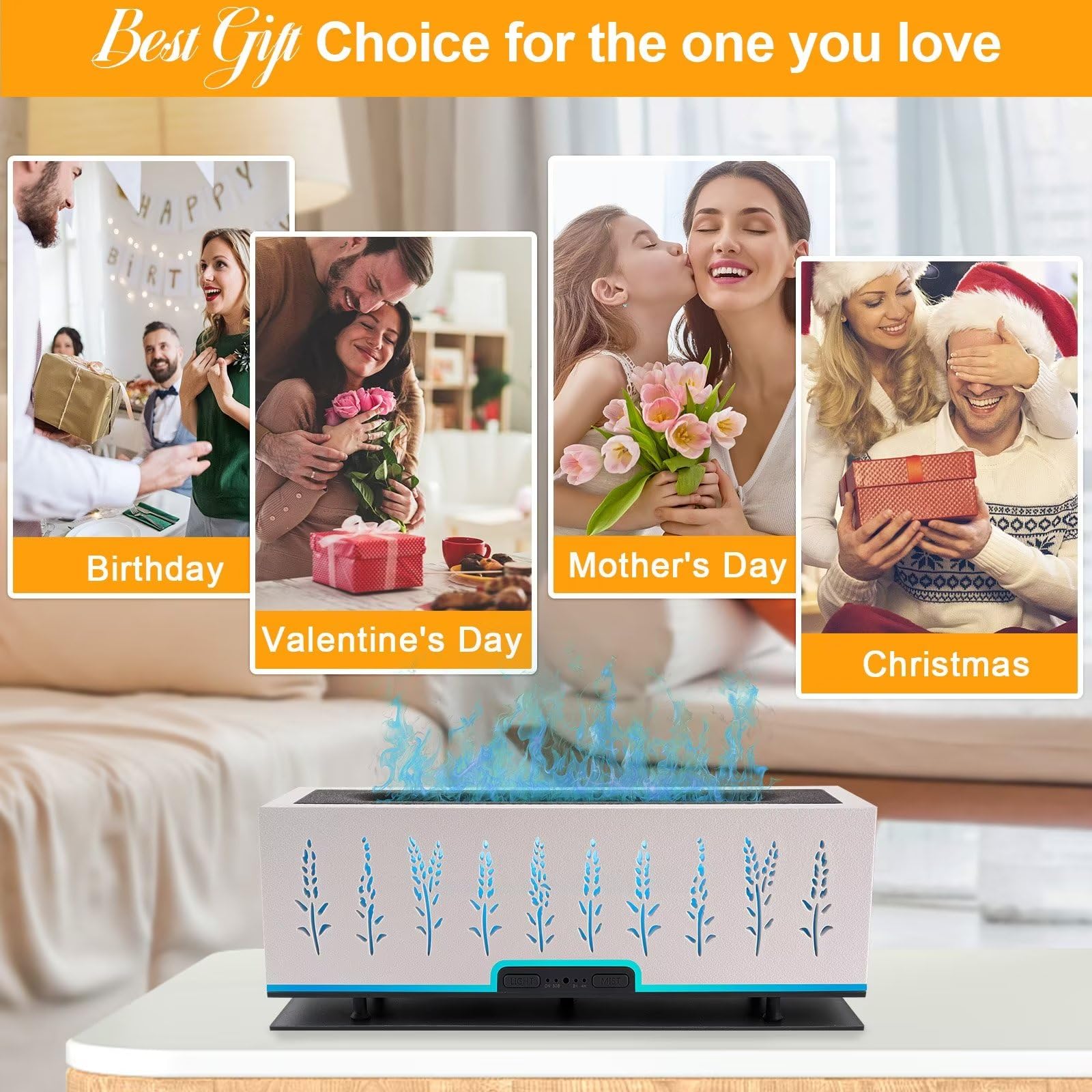 WENPHONE Flame Air Aroma Diffuser Humidifier, Essential Oil Diffuser, 200ml Aromatherapy Diffuser WENPHONE buy supplements canada