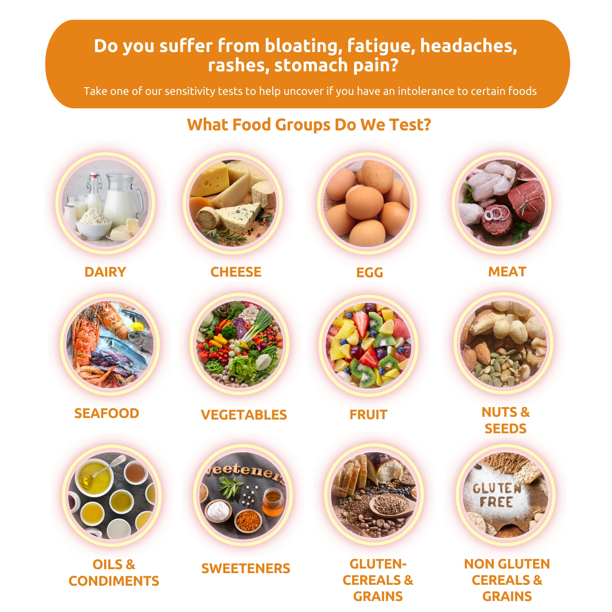 Simply Sensitivity Checks 900+ Items Food Sensitivity Test Kit for Adults – Foods & Non-Foods, Including Lactose, Gluten, Vitamins, Minerals, Gut Health & More – at-Home Food Intolerance Test Kit Simply Sensitivity Checks buy supplements canada
