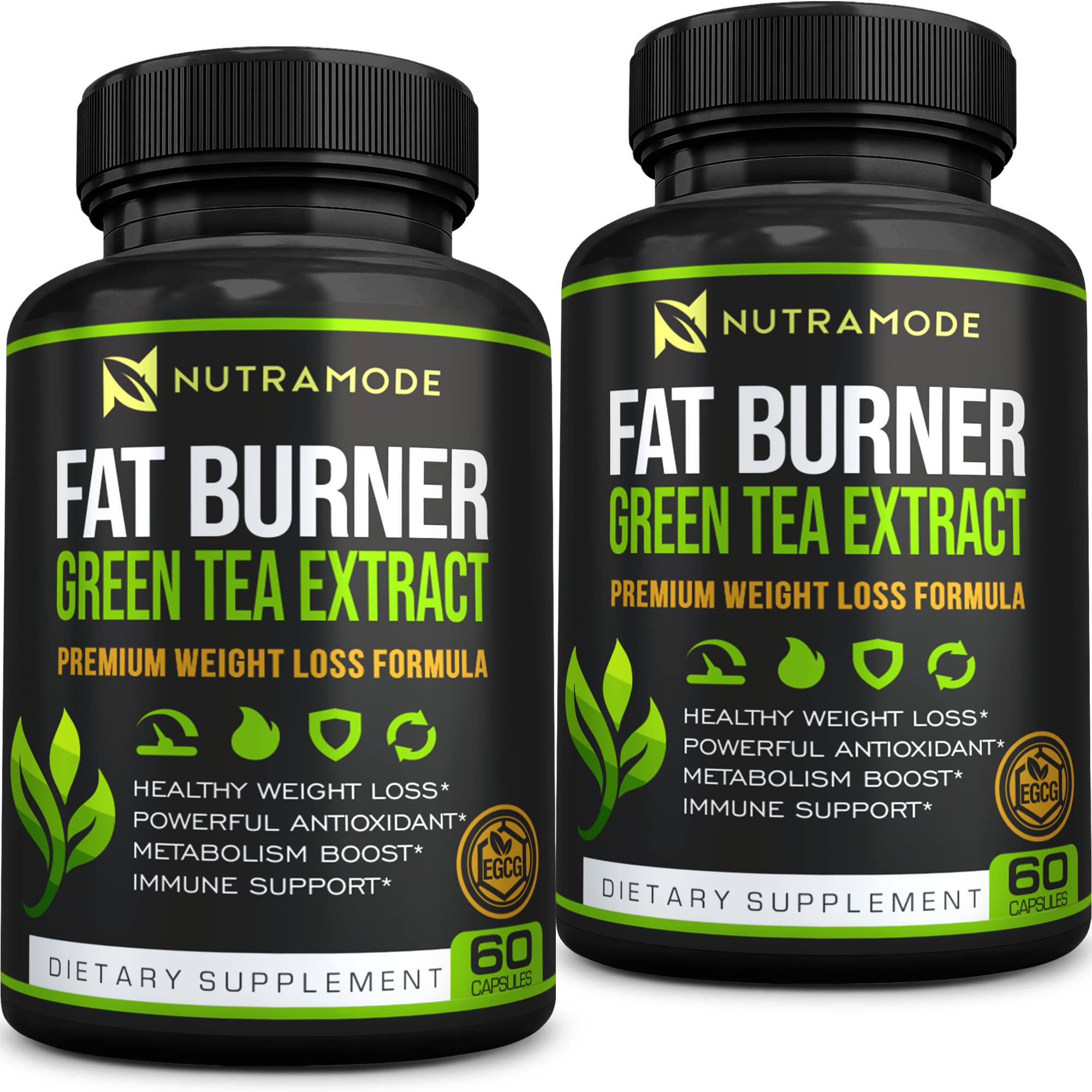 Premium Green Tea Extract Fat Burner Supplement EGCG-Natural Appetite Suppressant NUTRAMODE buy supplements canada