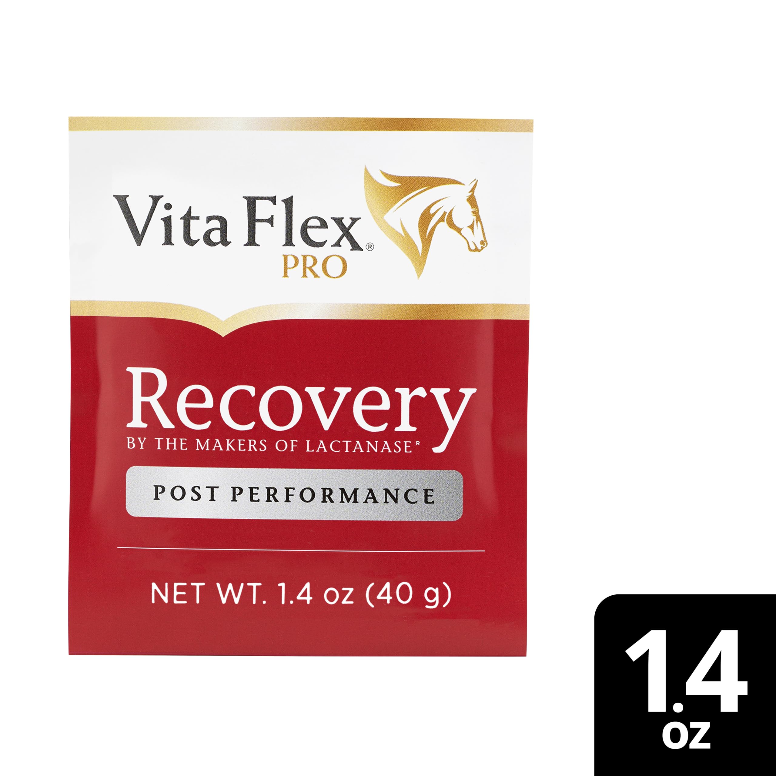 Vita Flex Pro Recovery by the Makers of Lactanase, Post Performance Horse Supplements 40 g, Show Safe Muscle Recovery Supplements, Amino Acids for Horses, Strength & Joint Health Vita Flex buy supplements canada