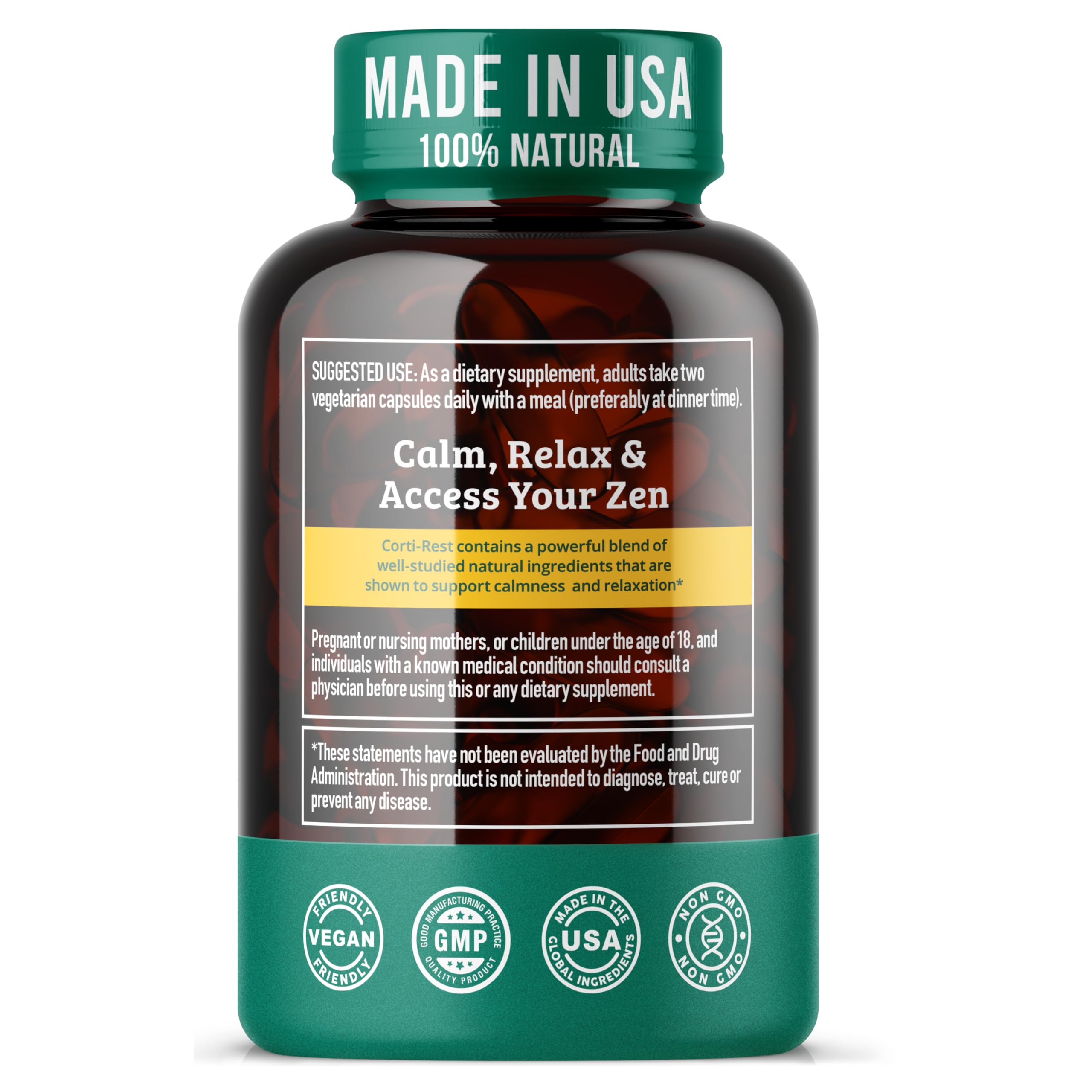 Cortisol Reducer & Adrenal Support Supplement–Natural Stress Relief with Ashwagandha KSM-66, Magnesium Glycinate & Citrate, L-Theanine, Rhodiola, Apigenin, Turmeric & Vitamin D3–Calm Mood & Relaxation Dr. Matthew buy supplements canada