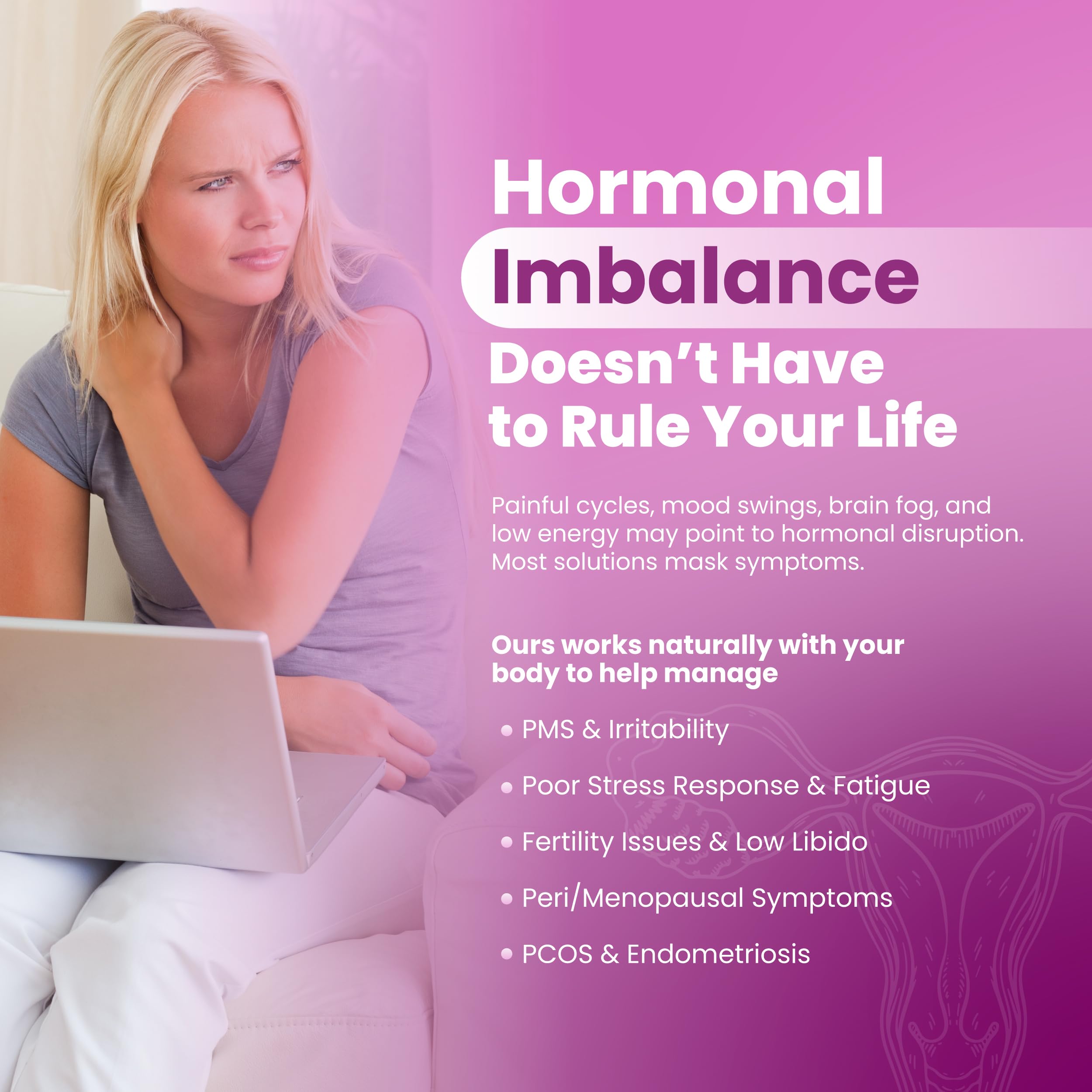 SIERRA LIFE SCIENCES Hormonal Balance Blend for Women – Vitex, DIM, Shatavari + Adaptogenic Support – Menstrual & Menopause Relief – Vegan, Clean-Label Formula – 4600mg – 60 Capsules SIERRA LIFE SCIENCES buy supplements canada