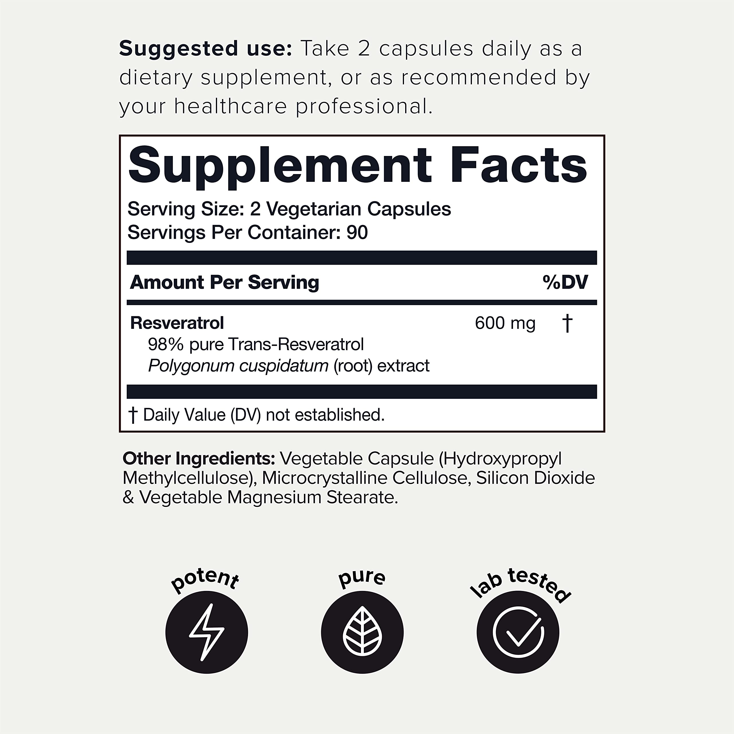 Toniiq Ultra High Purity Resveratrol Capsules - 98% Trans-Resveratrol - Highly Purified Toniiq buy supplements canada
