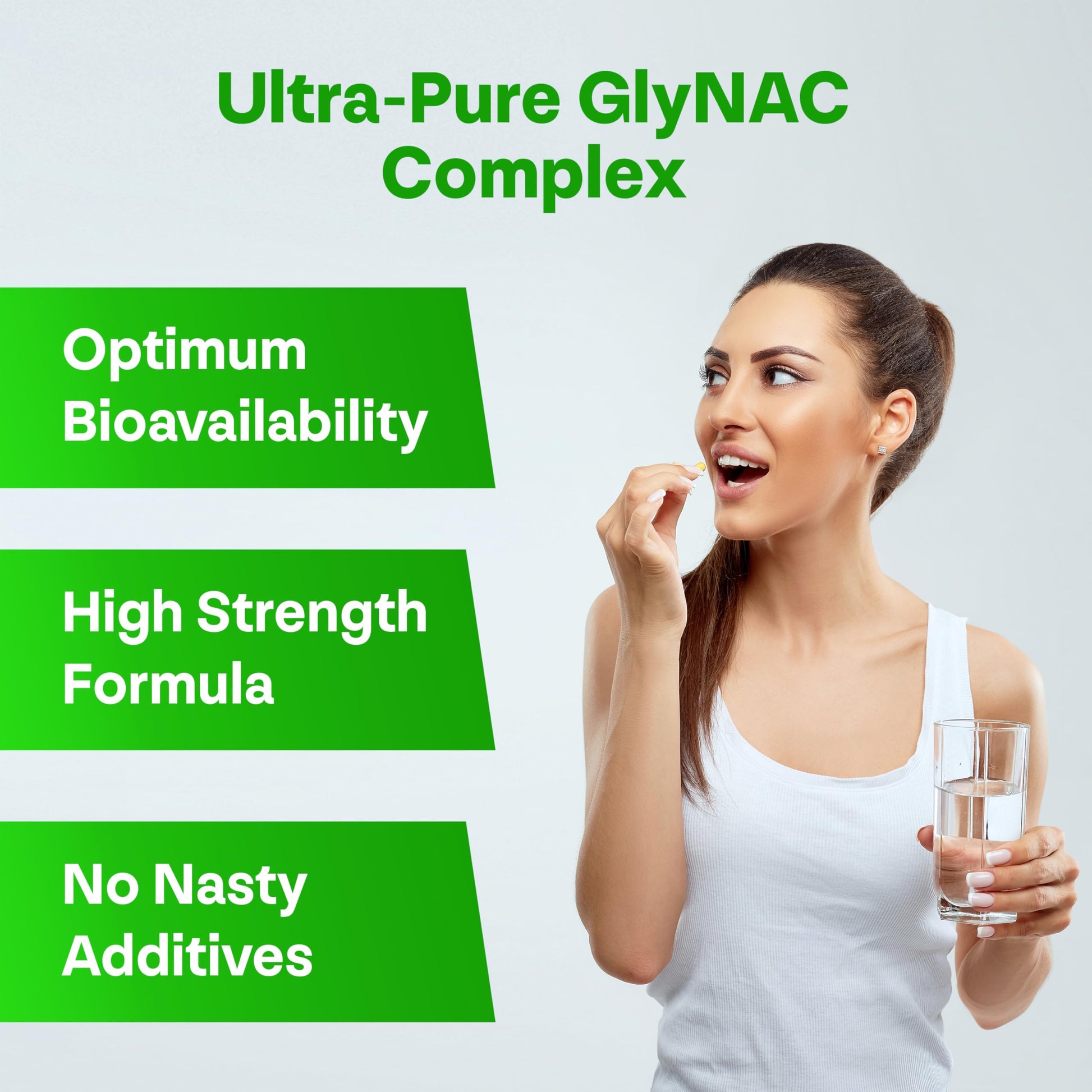 Longevity Box Ultra Pure GlyNAC Supplement 1000mg (500mg Glycine + 500mg N-Acetyl Cysteine) - Glutathione Precursor for Healthy Aging, Energy & Cellular Protection - 120 Vegan Capsules Longevity Box buy supplements canada