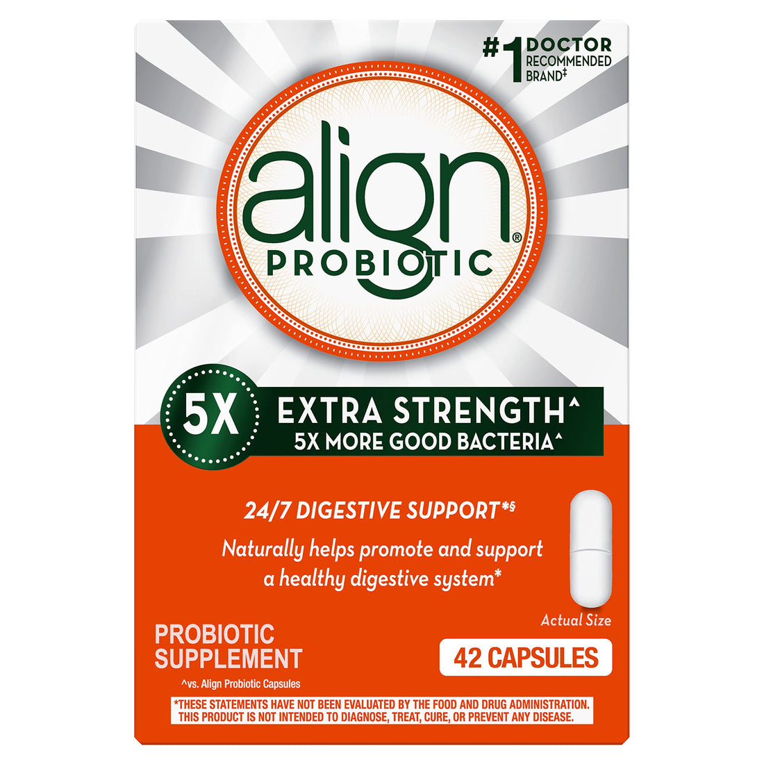 Align Probiotic Extra Strength, Probiotics for Women and Men, #1 Doctor Recommended Align buy supplements canada