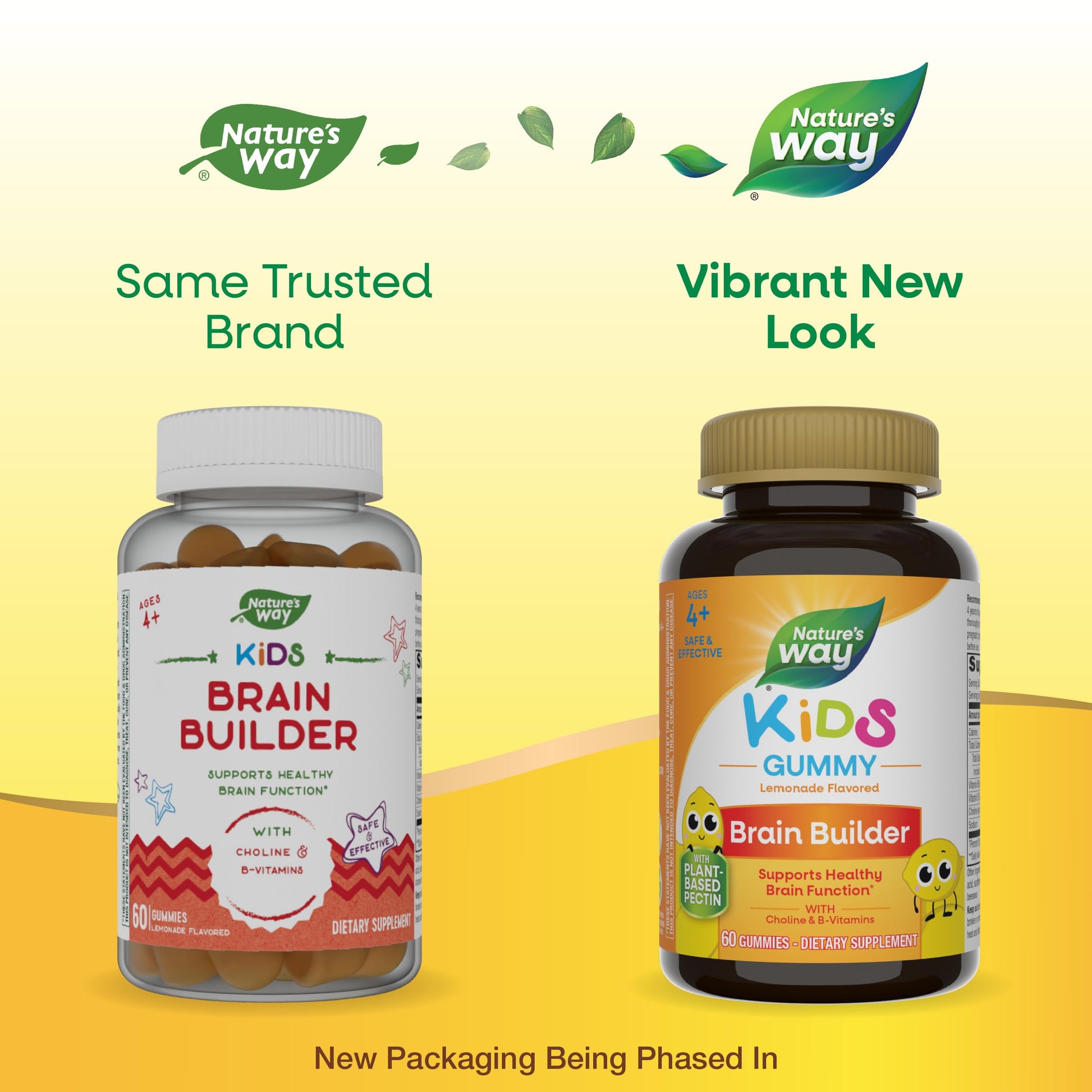 Nature's Way Kids Brain Supplement Gummies, Supports Healthy Brain Function*, Lemonade Flavored, 60 Gummies Nature's Way buy supplements canada
