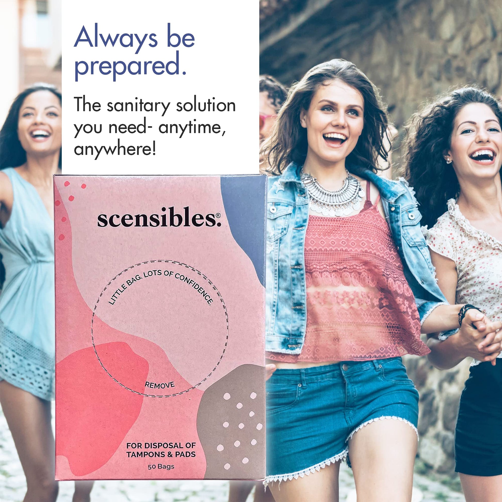 Scensibles Personal Care Disposal Bags (50 Count) - For Tampons, Pads, Liners, Condoms & More SCENSIBLES buy supplements canada