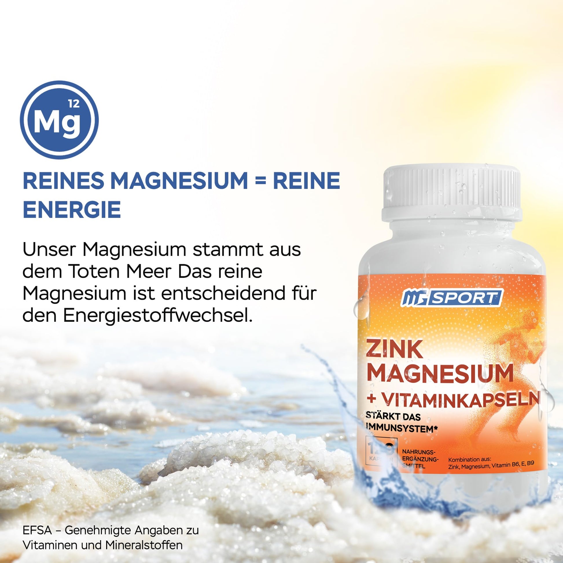 High Absorption Zinc and Magnesium Bundle for Muscle Recovery - Zinc Supplement and Transdermal Magnesium Gel for Leg Cramps MgSport buy supplements canada