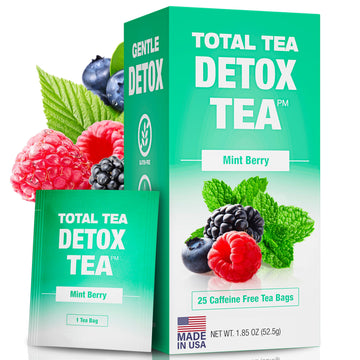 Total Tea Slimming Detox Tea for a Healthy Weight Support - Caffeine Free - Herbal Total Tea buy supplements canada