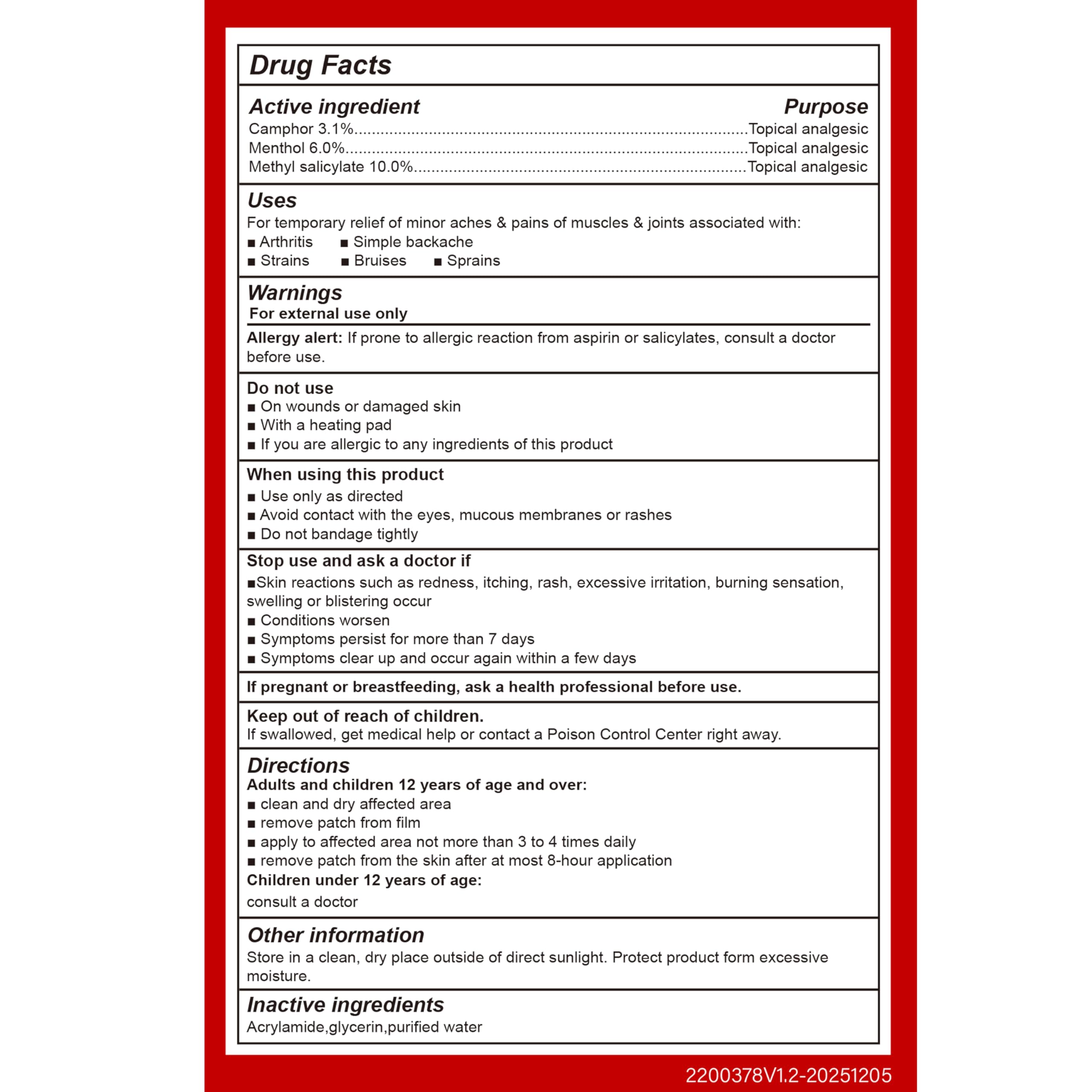 XAYIUIYAX Menthol Pain Patches, Cooling Pain Relief for Sore Muscle Relief - Includes 3 Adhesives, 1 Patch & 1 Carry Case - Relief Back, Shoulder & More - 3.03" × 6.30" - 0327 XAYIUIYAX buy supplements canada