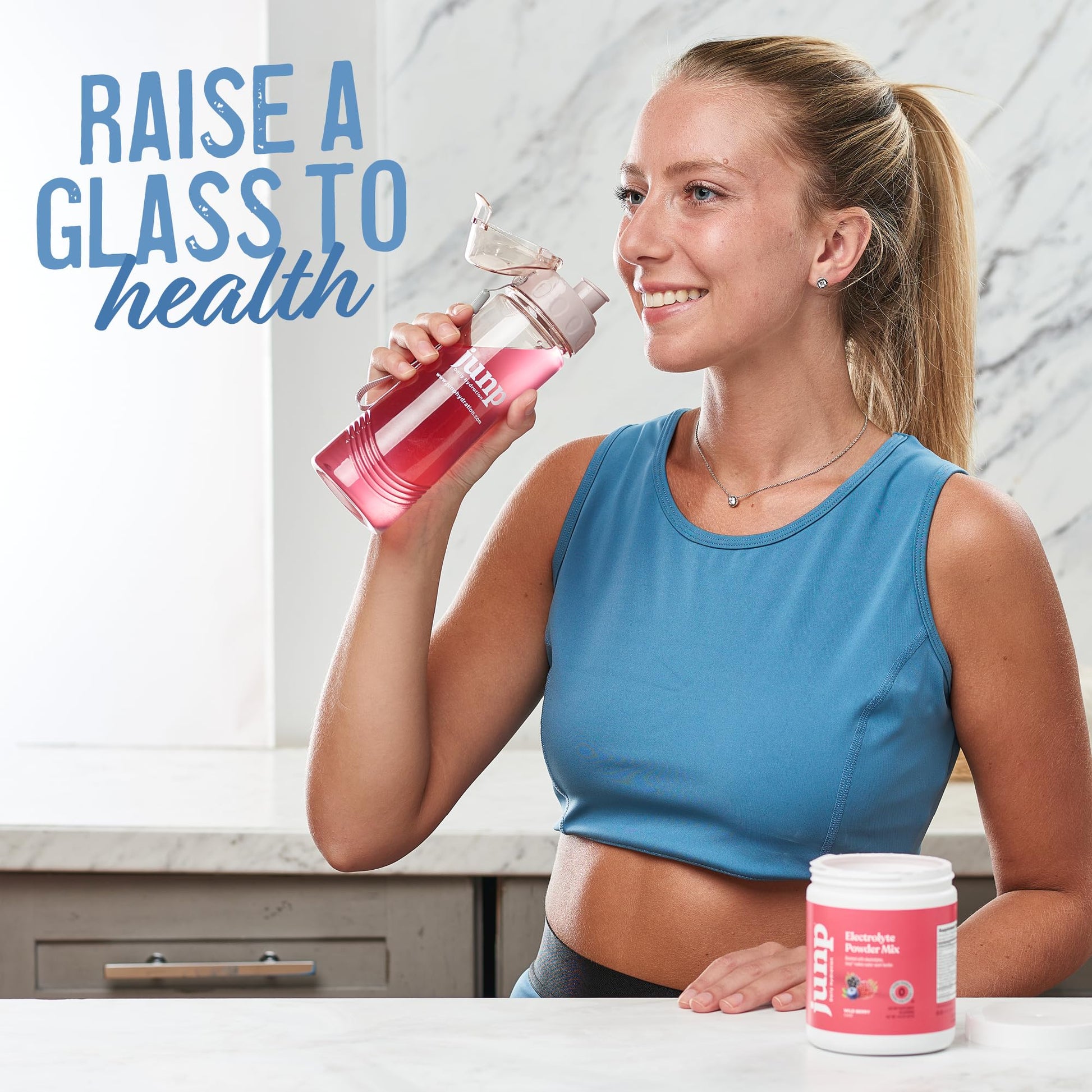 JUNP Electrolytes Powder No Sugar No Carbs – Berry Lemonade Keto Electrolyte Drink Mix - Potassium & Salt Hydration Powder Electrolytes - Zero Calorie Sugar Free Electrolyte Powder, 90 Servings JUNP buy supplements canada