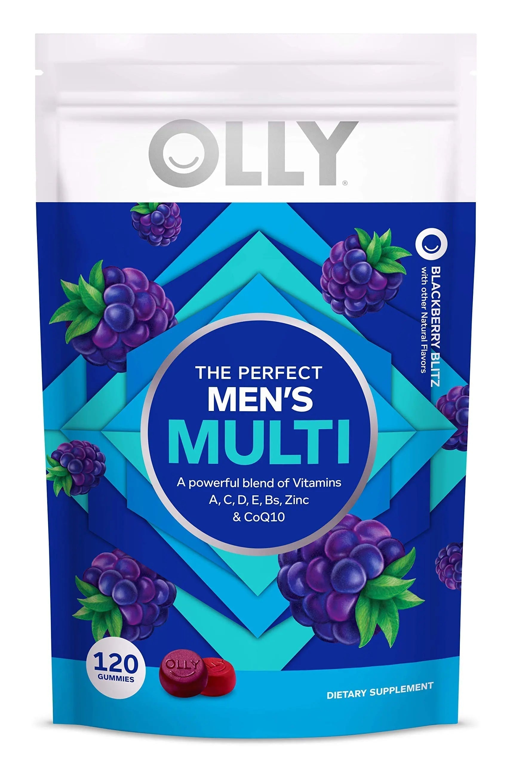 OLLY Hello Happy Gummy Worms Mood Support with Vitamin D, Saffron - 90 Count Men's Multivitamin Gummy Immune Support OLLY buy supplements canada