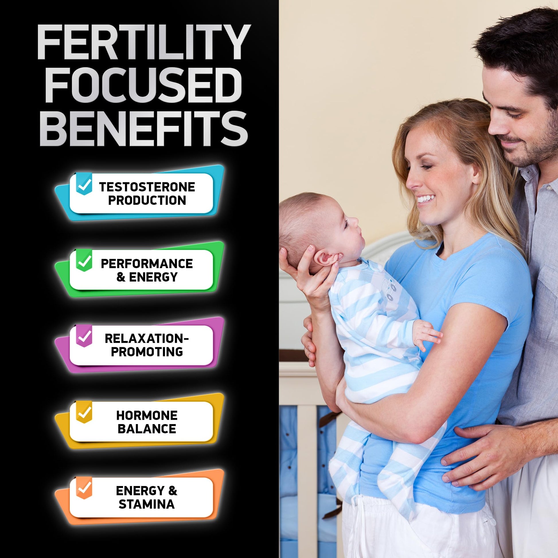 Fertility Supplements for Men - Zinc, Maca, Ashwagandha, L-Arginine - Male Vitality Conception for Him - Count and Motility Pregnancy Aid - Vitamins and Male Fertility Support Supplement - 120 Pills BIOACTIVE LABS buy supplements canada