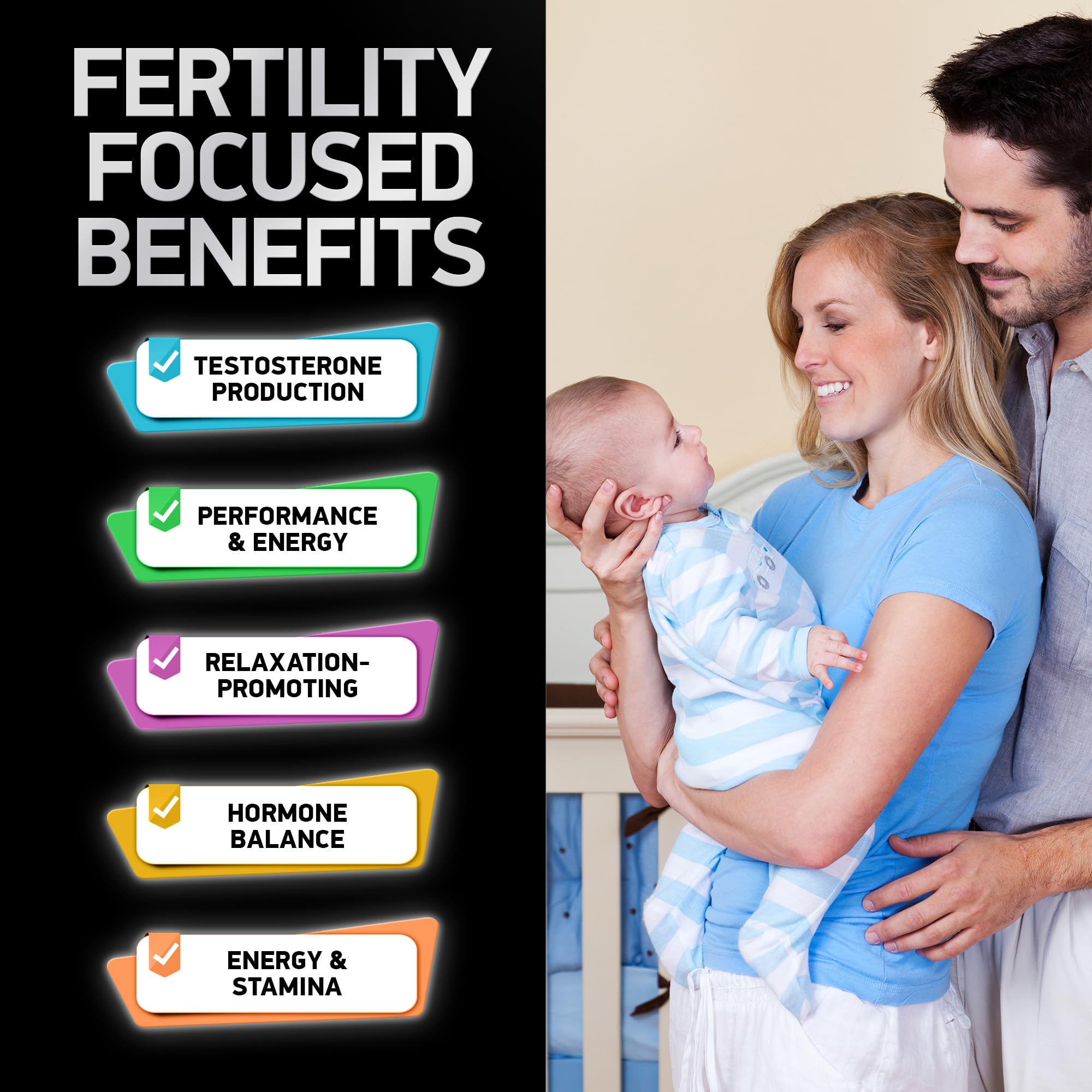 Fertility Supplements for Men - Zinc, Maca, Ashwagandha, L-Arginine - Male Vitality Conception for Him - Count and Motility Pregnancy Aid - Vitamins and Male Fertility Support Supplement - 120 Pills BIOACTIVE LABS buy supplements canada