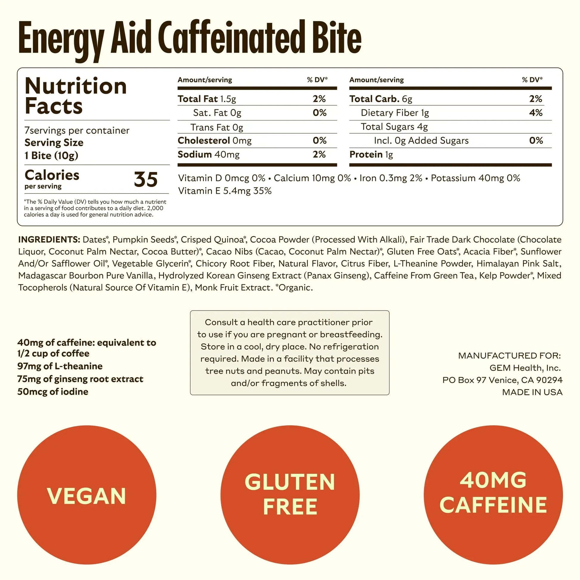 GEM Daily Superfood and Energy Support for Women & Men, Natural Whole Foods with Essential 20+ Whole-Food Vitamins, Minerals GEM buy supplements canada