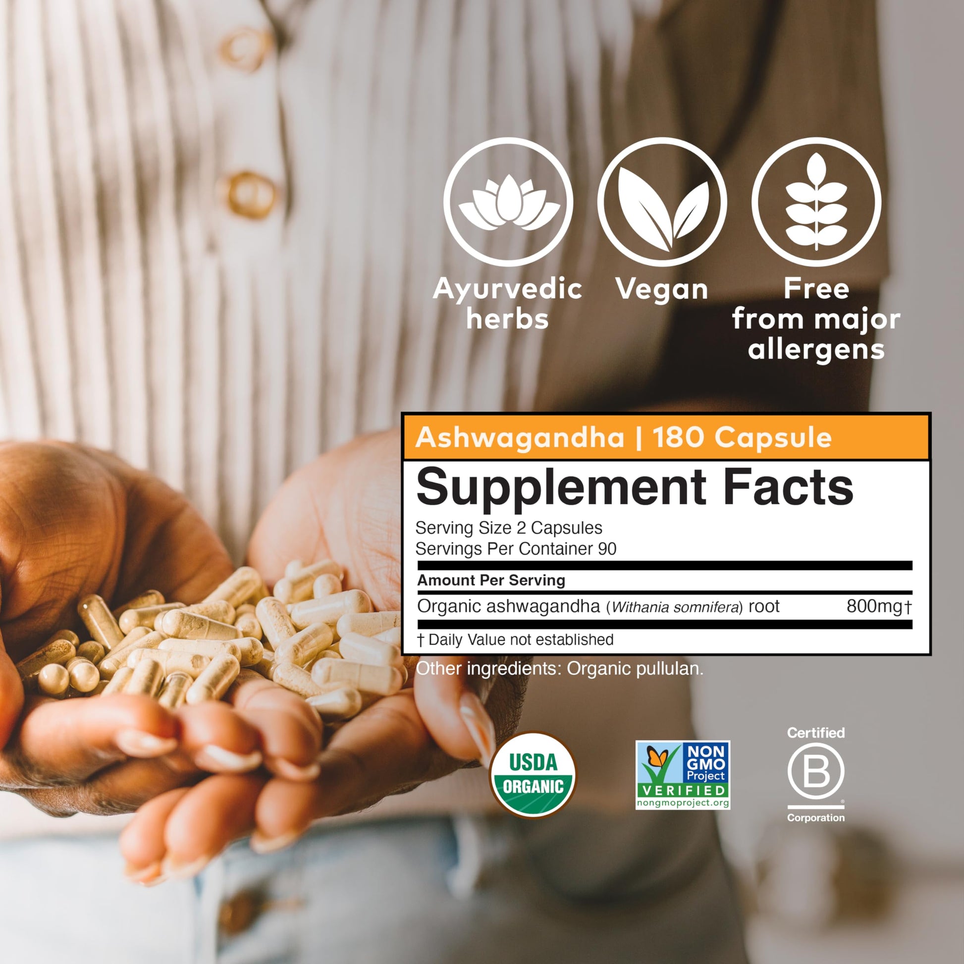 Organic India Ashwagandha Herbal Supplement - Stress Response Support, Vegan, Gluten Organic India buy supplements canada