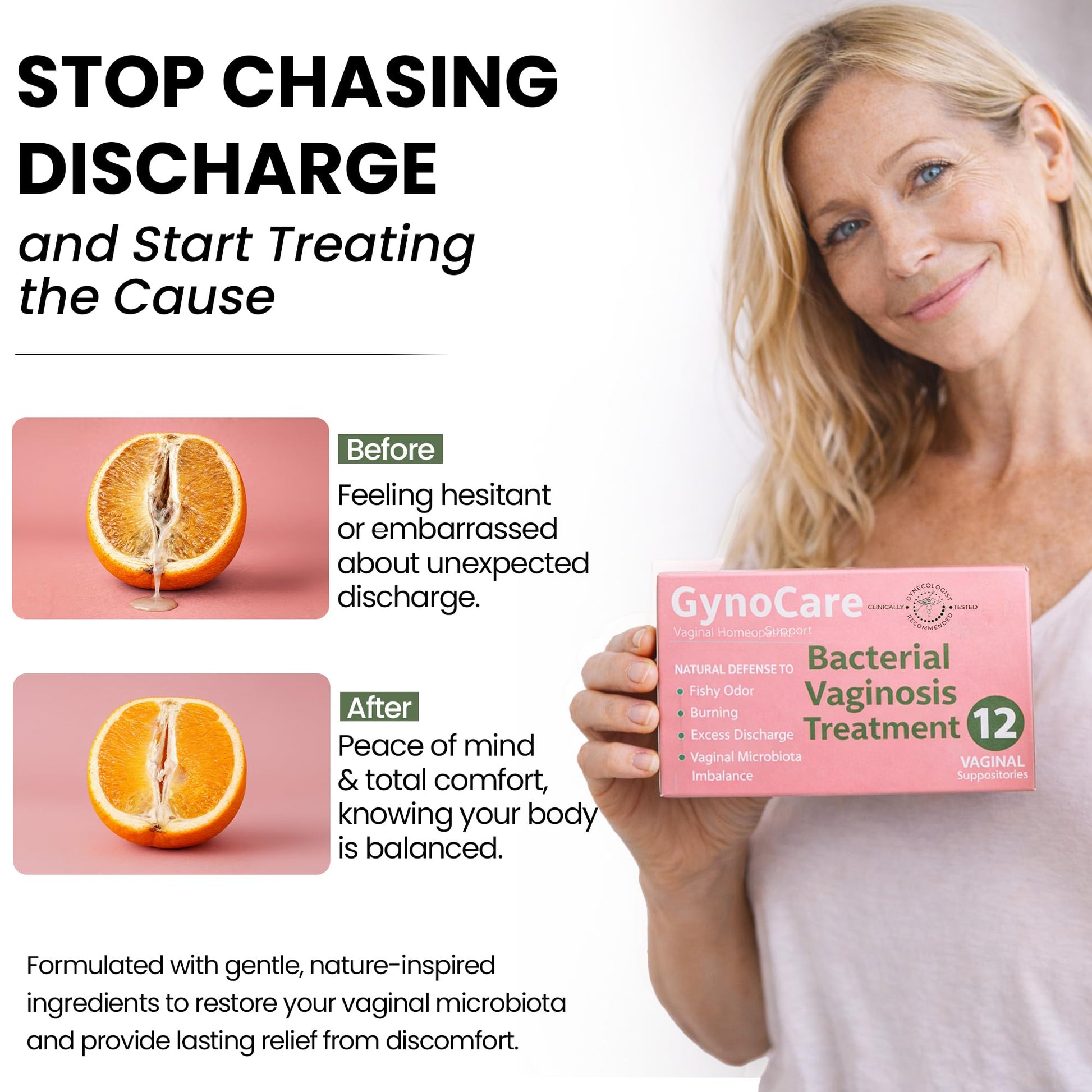 Bacterial Vaginosis Treatment | BV Treatment For Women | Boric Acid Suppositories For Women | Natural Homeopathic for Odor, Itching, Discharge, BV, and Vaginal Microbiota Imbalance | 12 Suppositories Terramed Just Think Comfort buy supplements canada