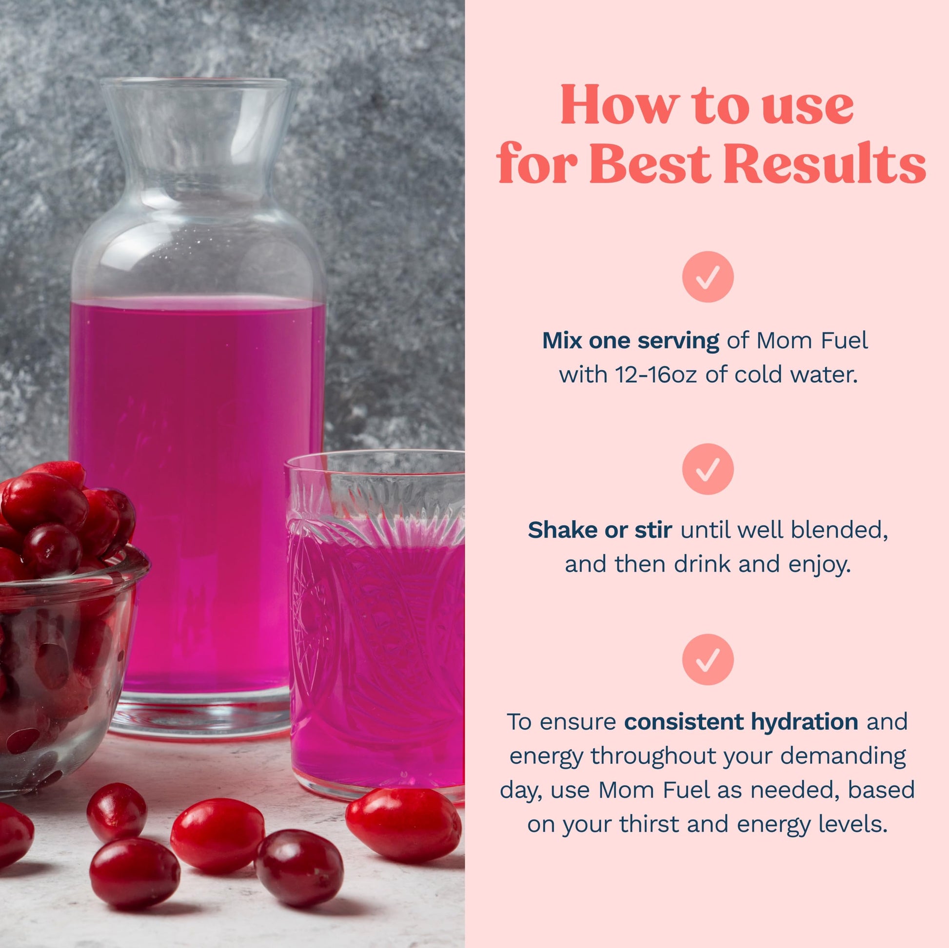 Mommy Knows Best Mom Fuel Electrolyte Drink Mix for Moms, Hydration Support - for Pregnancy, Prenatal, Electrolytes + Trace Minerals, Mommy Knows Best buy supplements canada
