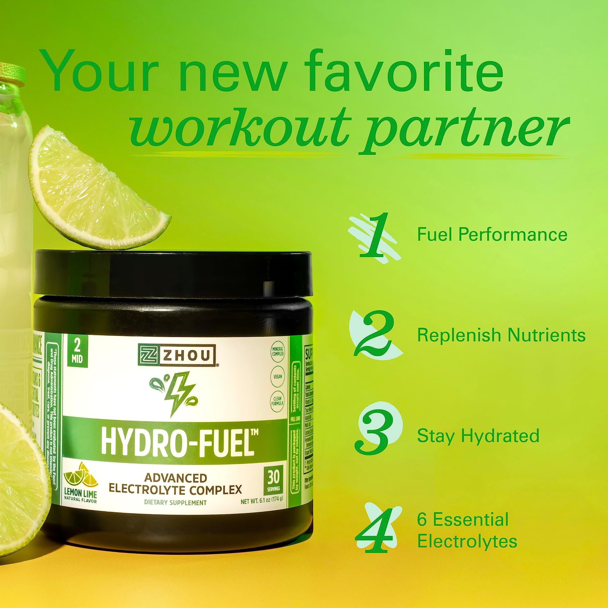 Zhou Nutrition Hydro Fuel, Sugar Free Electrolyte Powder, Replenish Nutrients, Restore Zhou Nutrition buy supplements canada