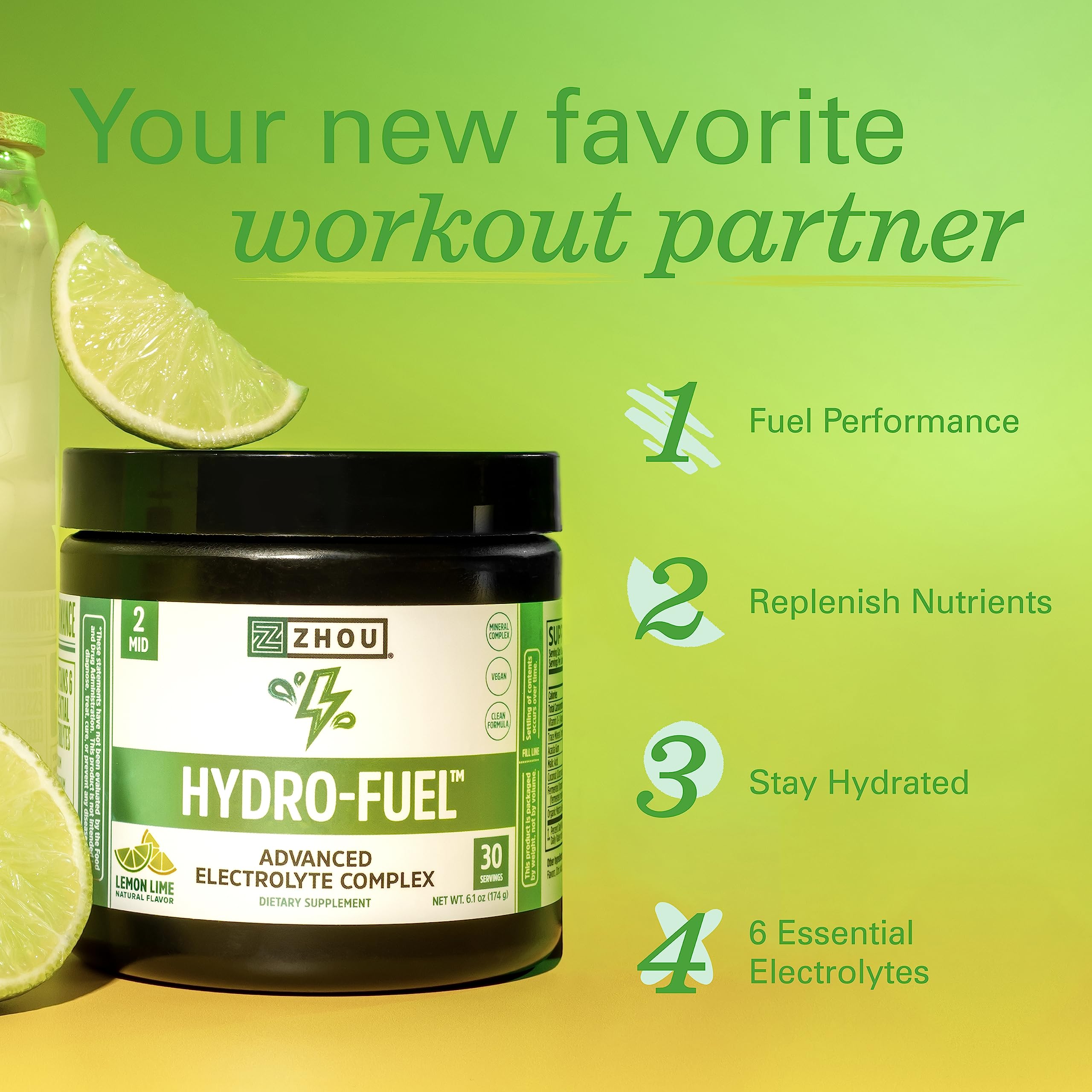 Zhou Nutrition Hydro Fuel, Sugar Free Electrolyte Powder, Replenish Nutrients, Restore Zhou Nutrition buy supplements canada