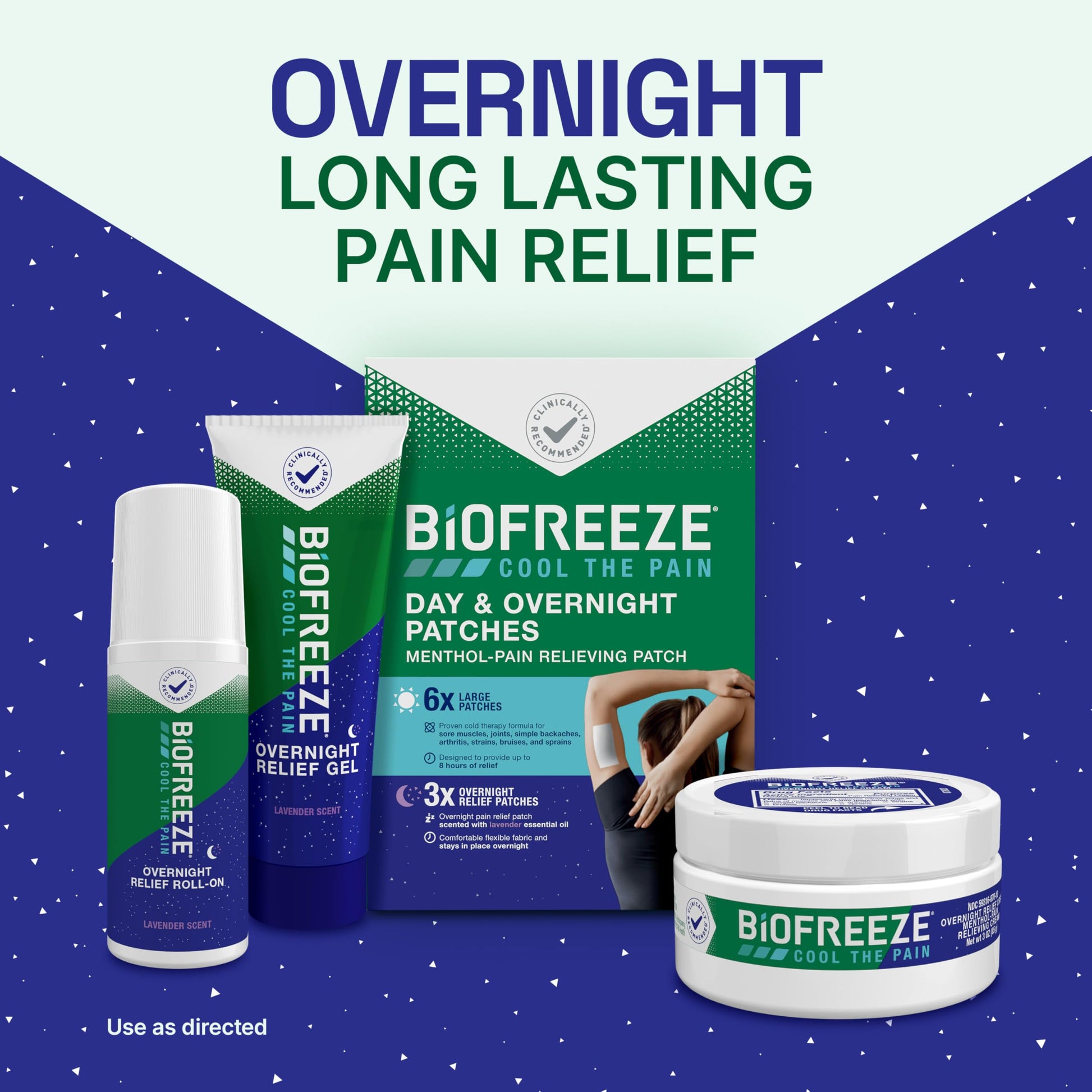 Biofreeze Overnight Gel Pain Relief, Knee & Lower Back Pain Relief, Arthritis Pain Reliever, Neck Pain Relief, Cooling Joint Pain Relief, Lavender Scented Menthol Gel 3 Fl Oz Biofreeze buy supplements canada