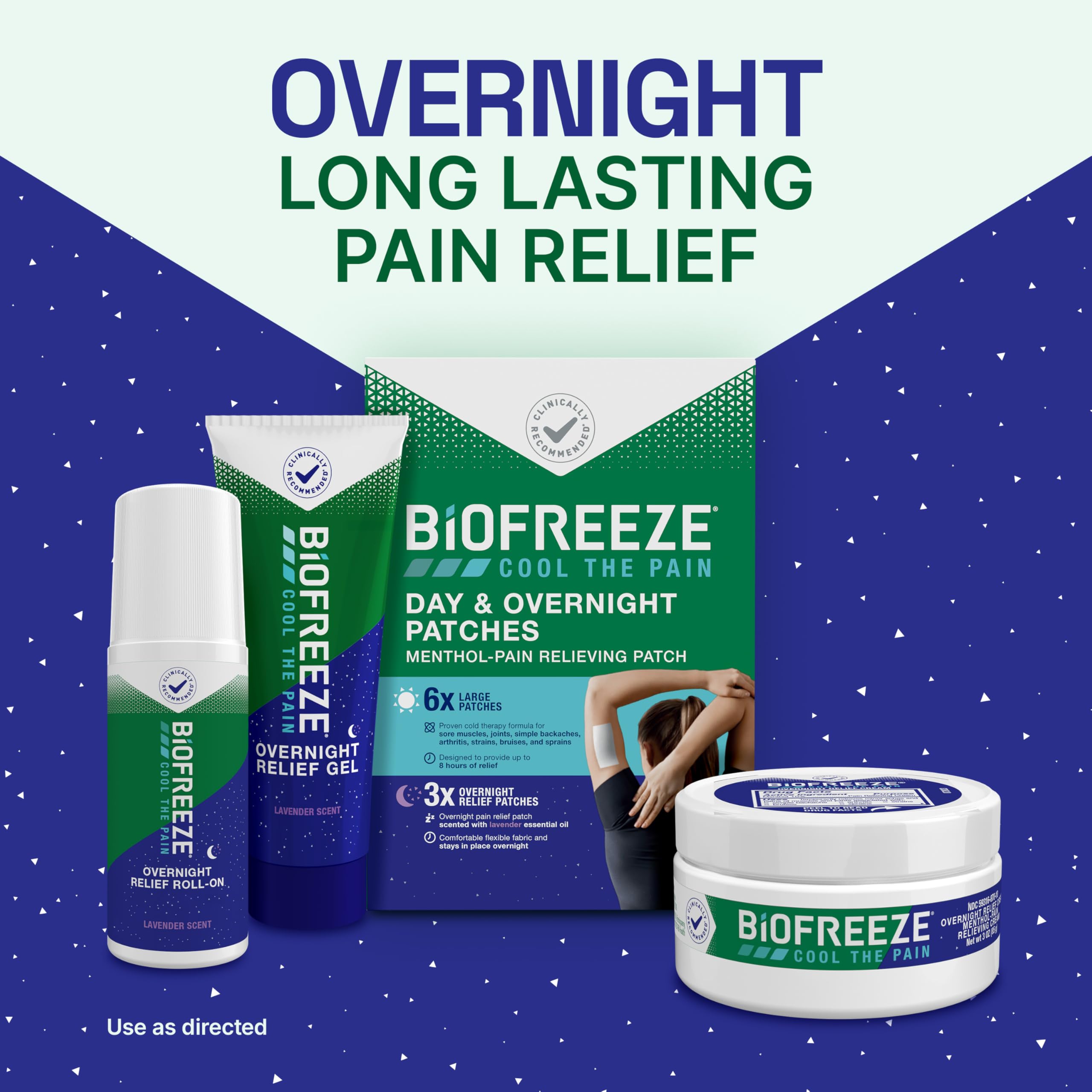 Biofreeze Overnight Gel Pain Relief, Knee & Lower Back Pain Relief, Arthritis Pain Reliever, Neck Pain Relief, Cooling Joint Pain Relief, Lavender Scented Menthol Gel 3 Fl Oz Biofreeze buy supplements canada