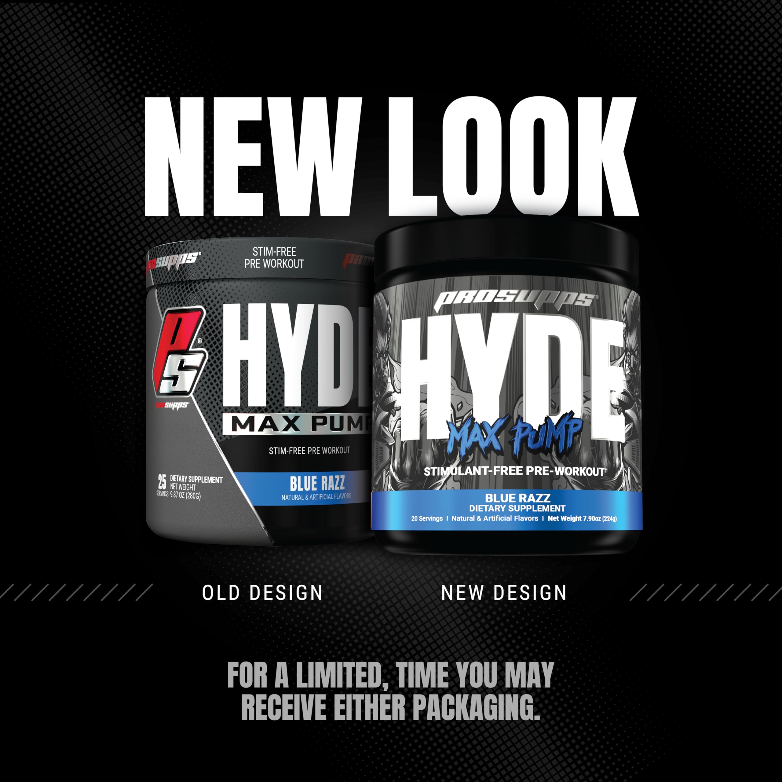 PROSUPPS Hyde Max Pump Pre Workout for Men and Women - Nitric Oxide Supplement PROSUPPS buy supplements canada