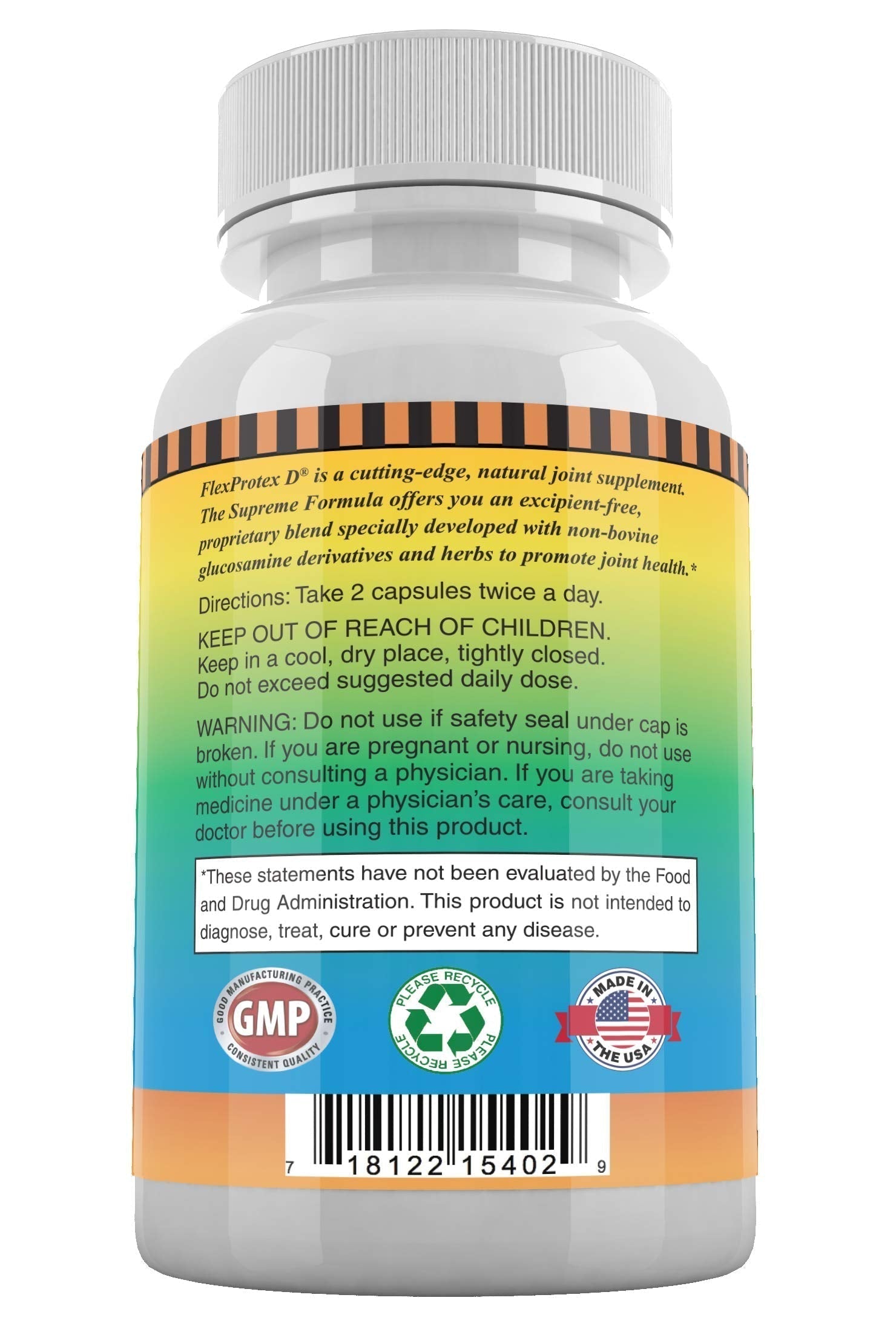 Daily Health, FlexProtex D Joint Muscle Support Supplement 3 Bottles Plus 1 Bottle Daily Marine Coral Calcium 90 Capsules Daily Health buy supplements canada