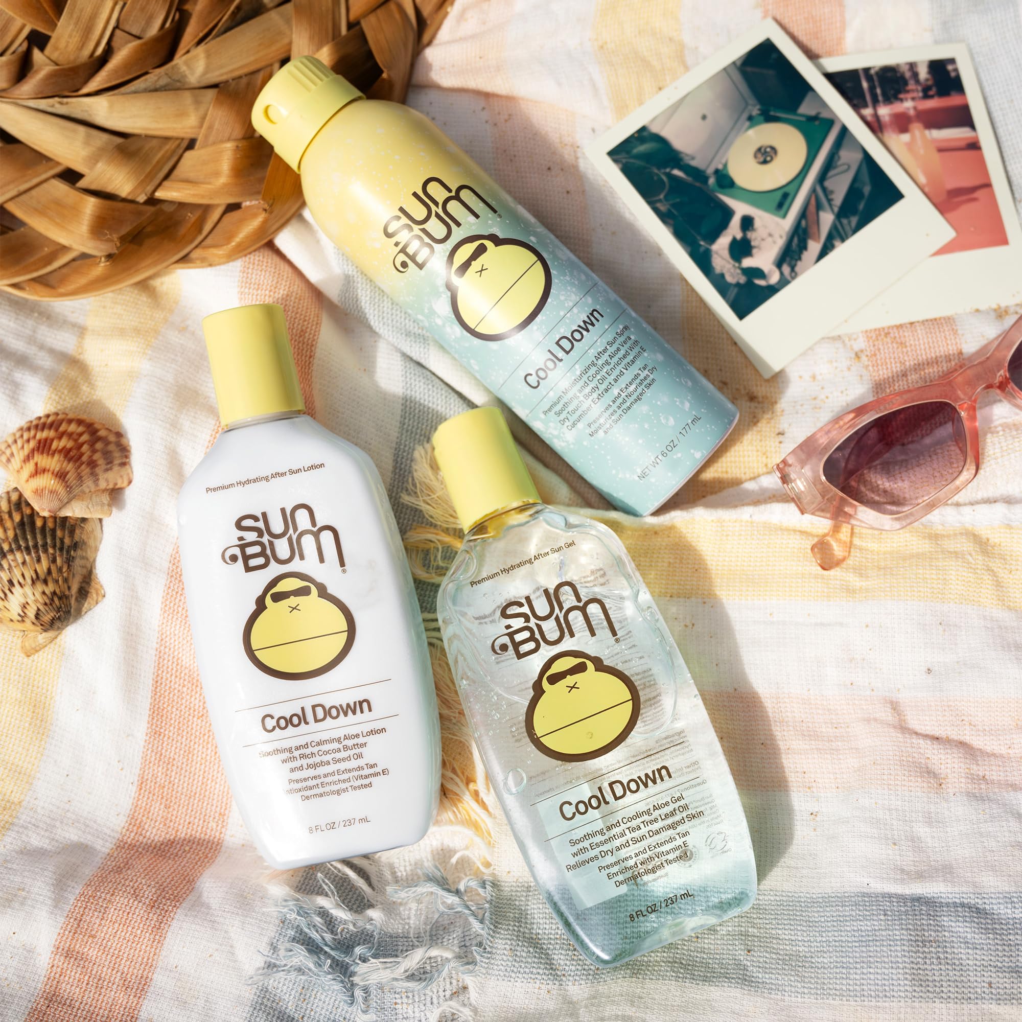 Sun Bum Cool Down Aloe Vera Gel - Vegan After Sun Care to Soothe and Hydrate Sunburn - 8 oz Sun Bum buy supplements canada