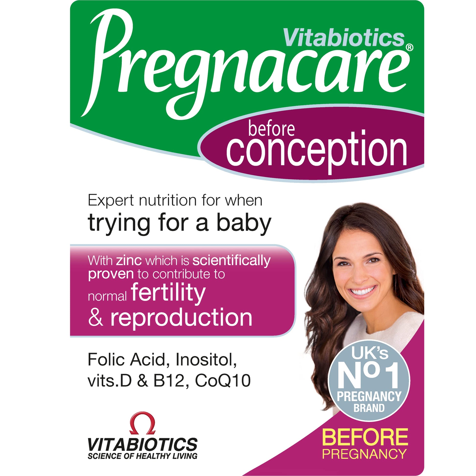 Pregnacare Conception Tablets, Pack of 30, 30 Count Pregnacare buy supplements canada