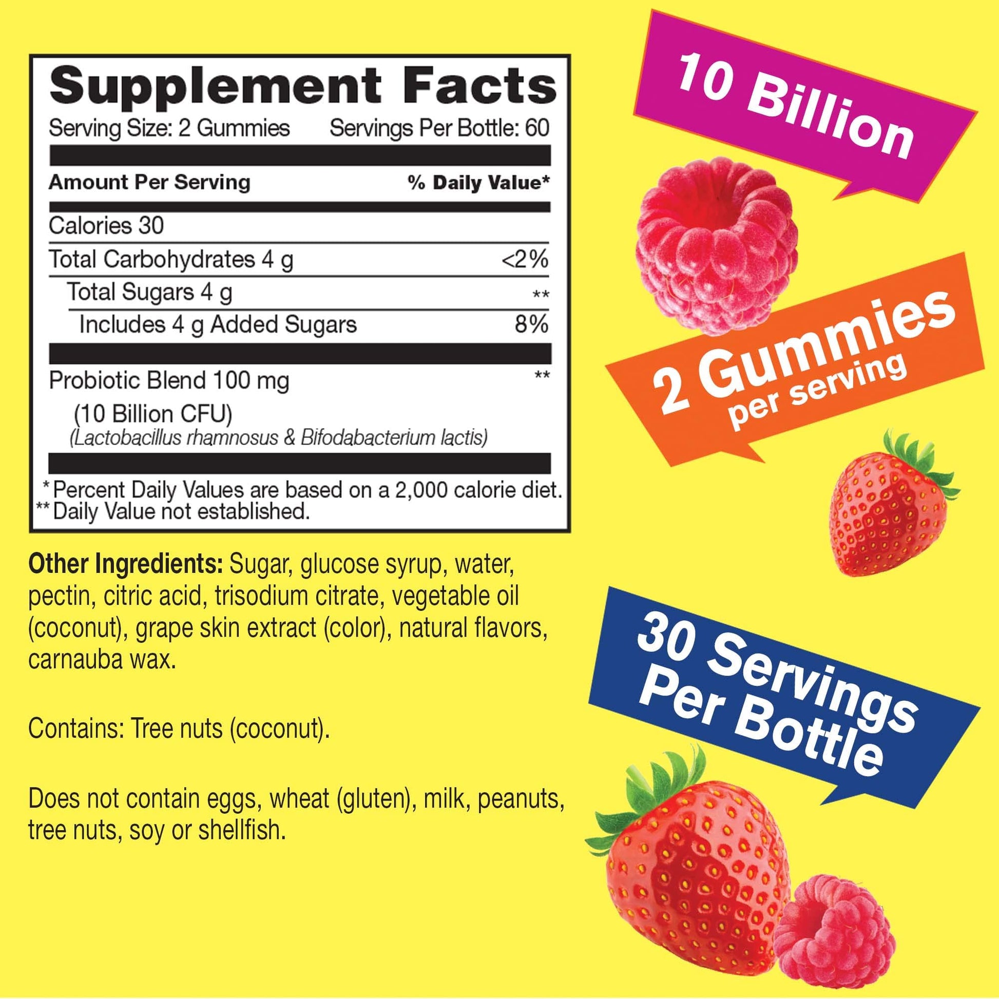 WellYeah Probiotics for Women Gummies - 10 Billion CFU - for Digestive Support, Gut Health, and Feminine Health Support - Natural Sourced Flavors - Vegan WellYeah buy supplements canada